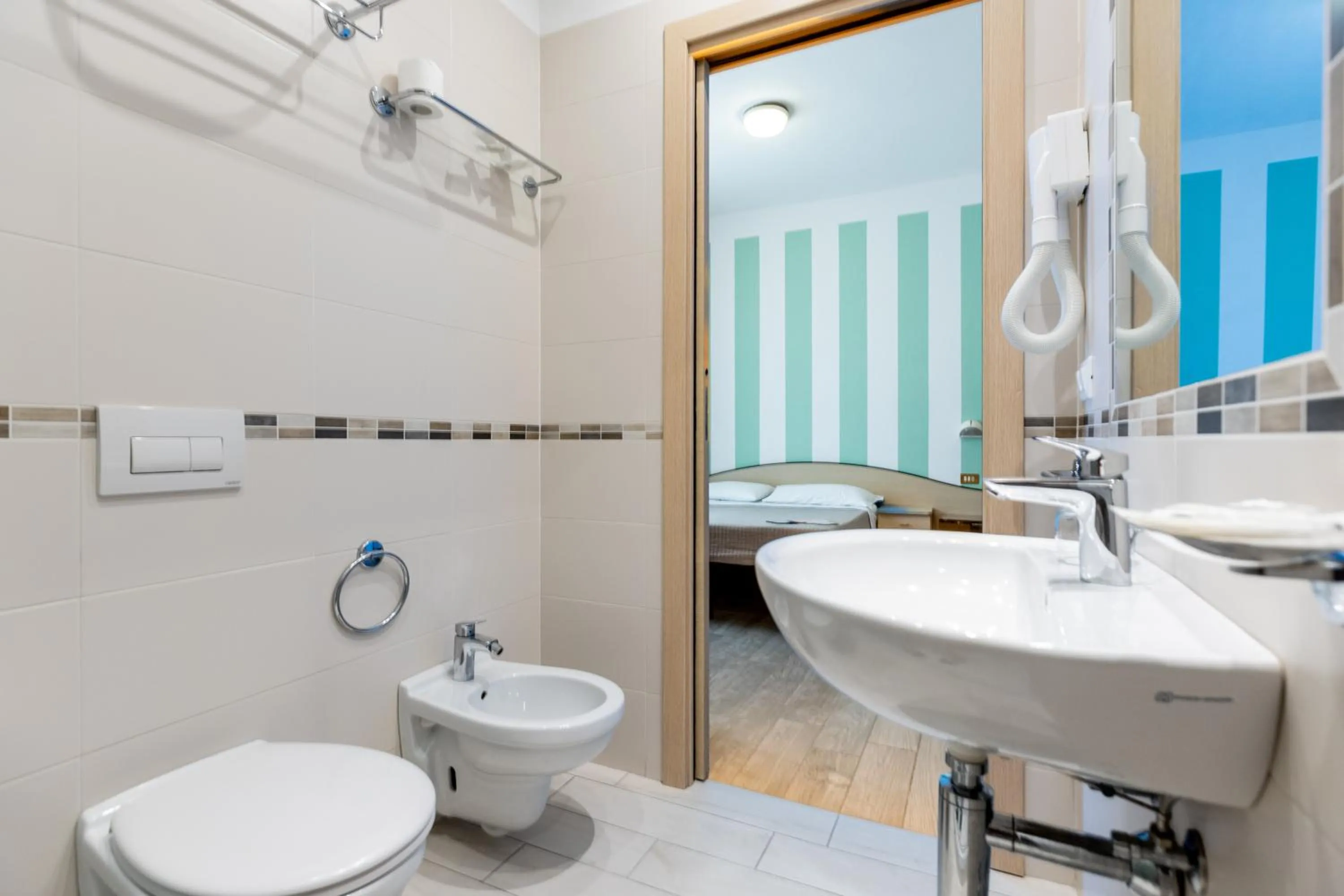 Toilet in Beach Hotel Clerice