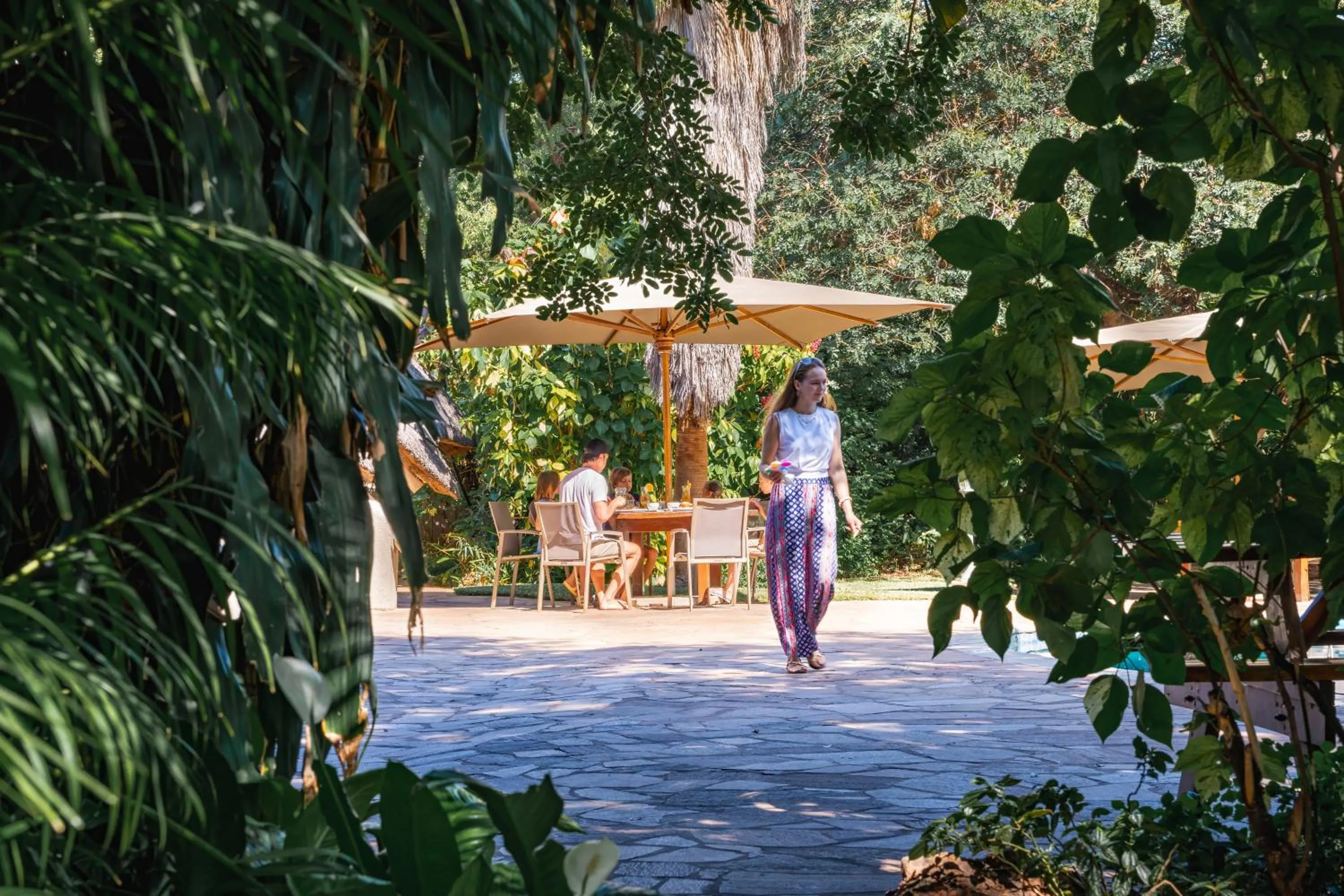Garden in Bayete Guest Lodge