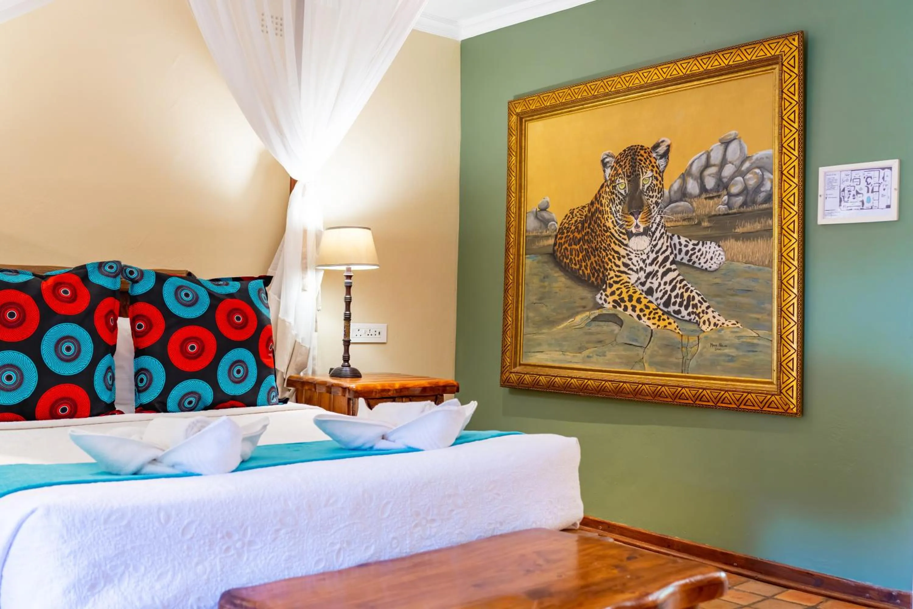 Bed in Bayete Guest Lodge