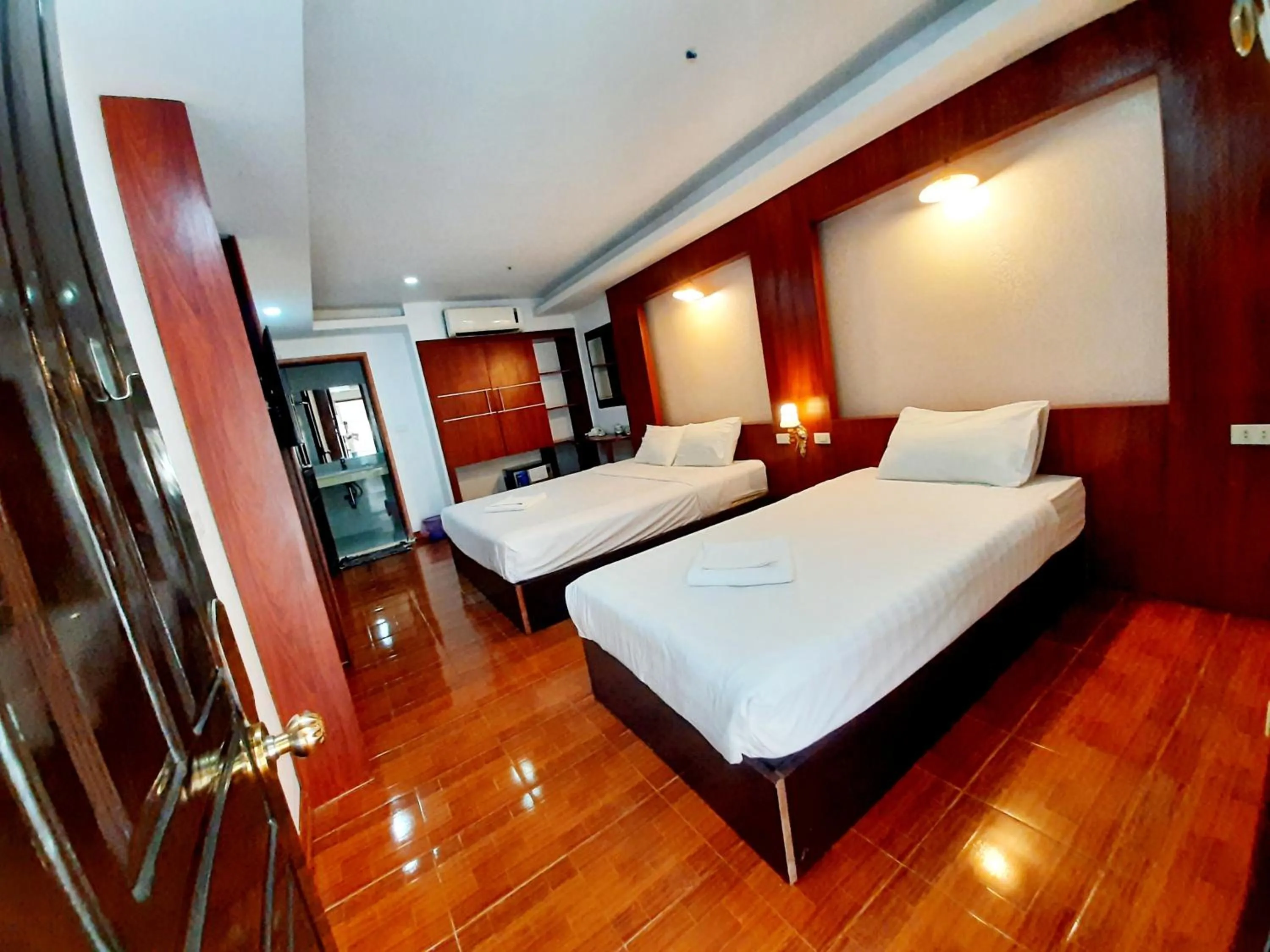 Bedroom, Bed in Vangvieng Rock Backpacker Rooftop Hostel