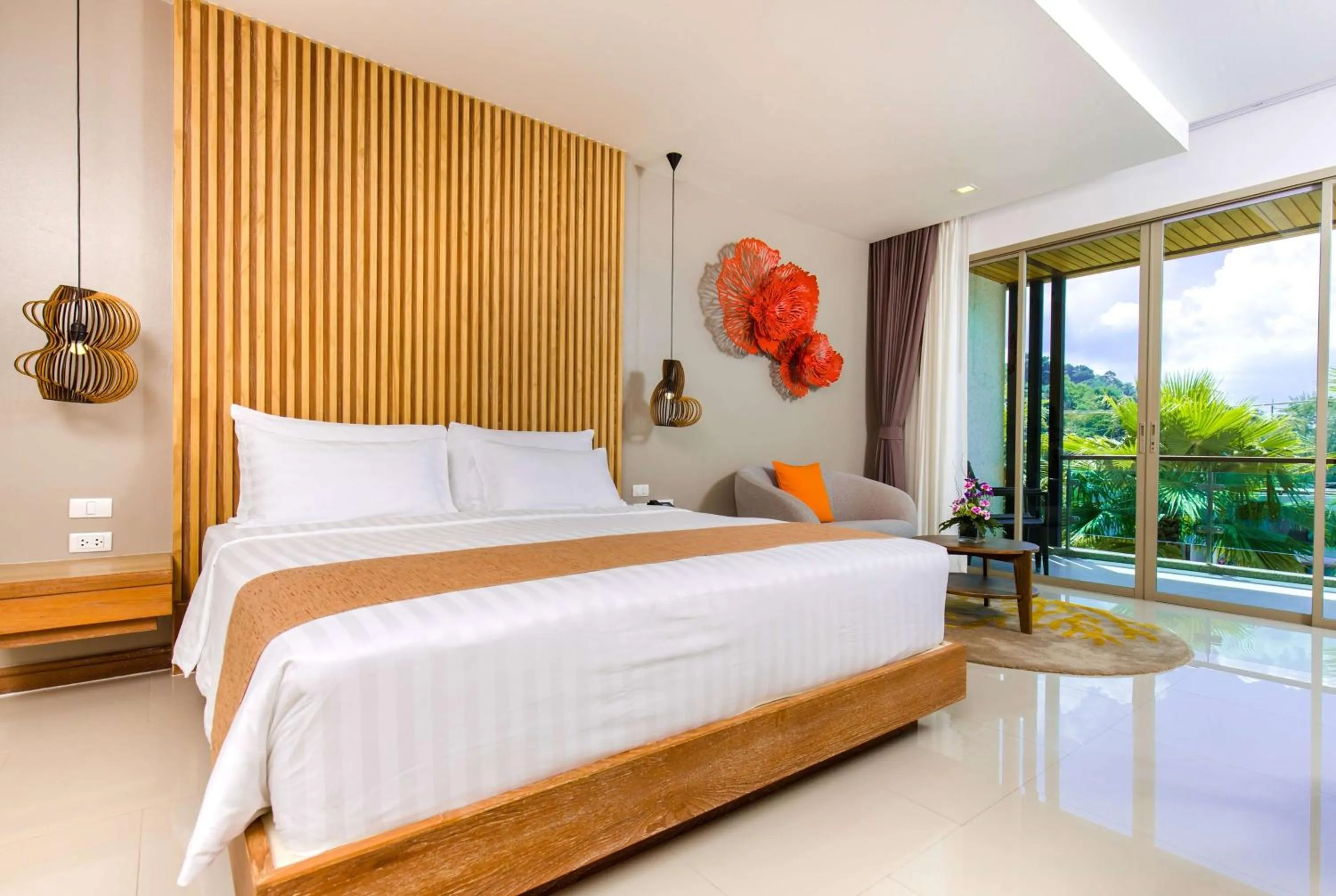 Photo of the whole room, Bed in Wyndham Grand Phuket Kalim Bay