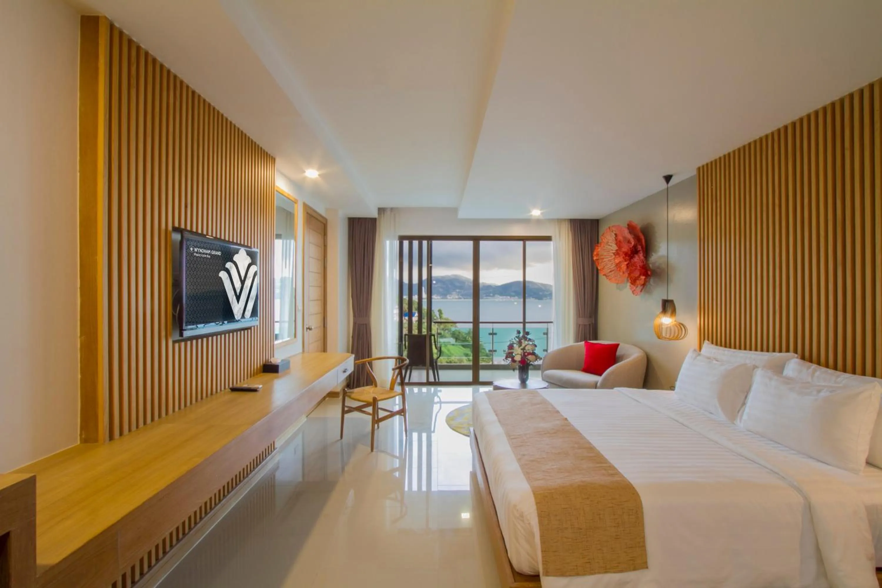 Photo of the whole room, Bed in Wyndham Grand Phuket Kalim Bay