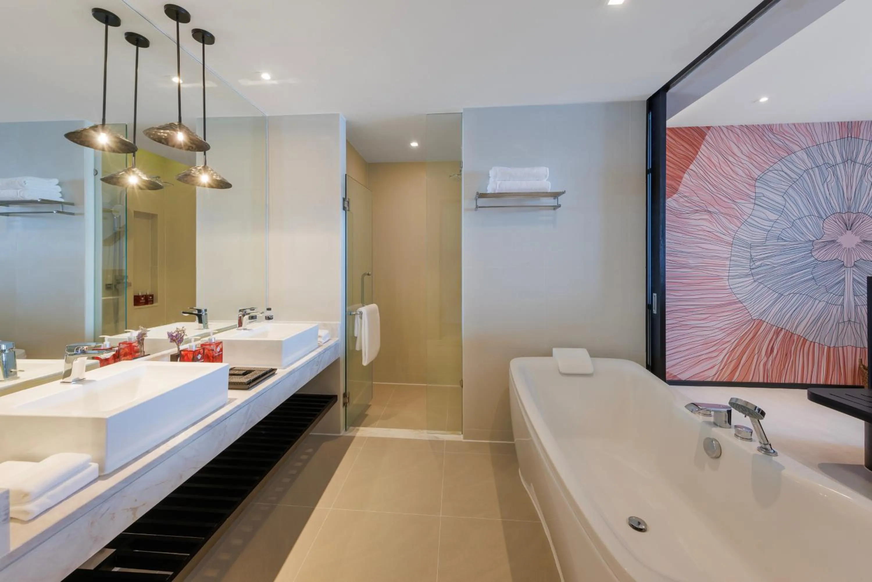 Shower in Wyndham Grand Phuket Kalim Bay