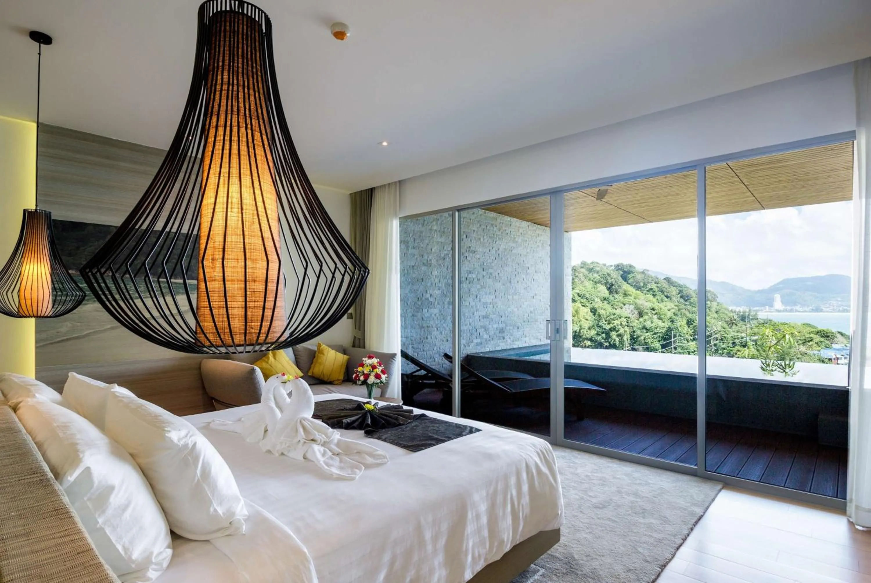 Photo of the whole room, Bed in Wyndham Grand Phuket Kalim Bay