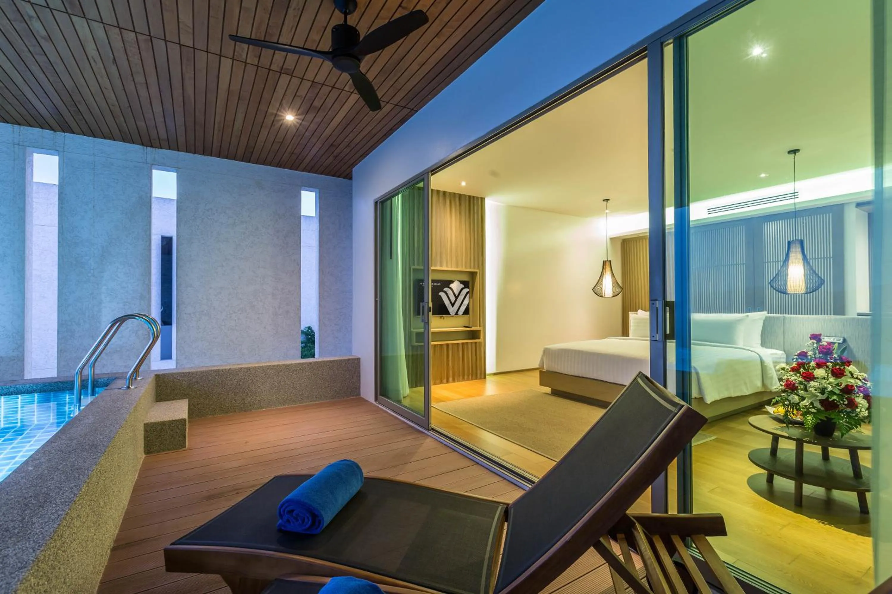 Balcony/Terrace in Wyndham Grand Phuket Kalim Bay