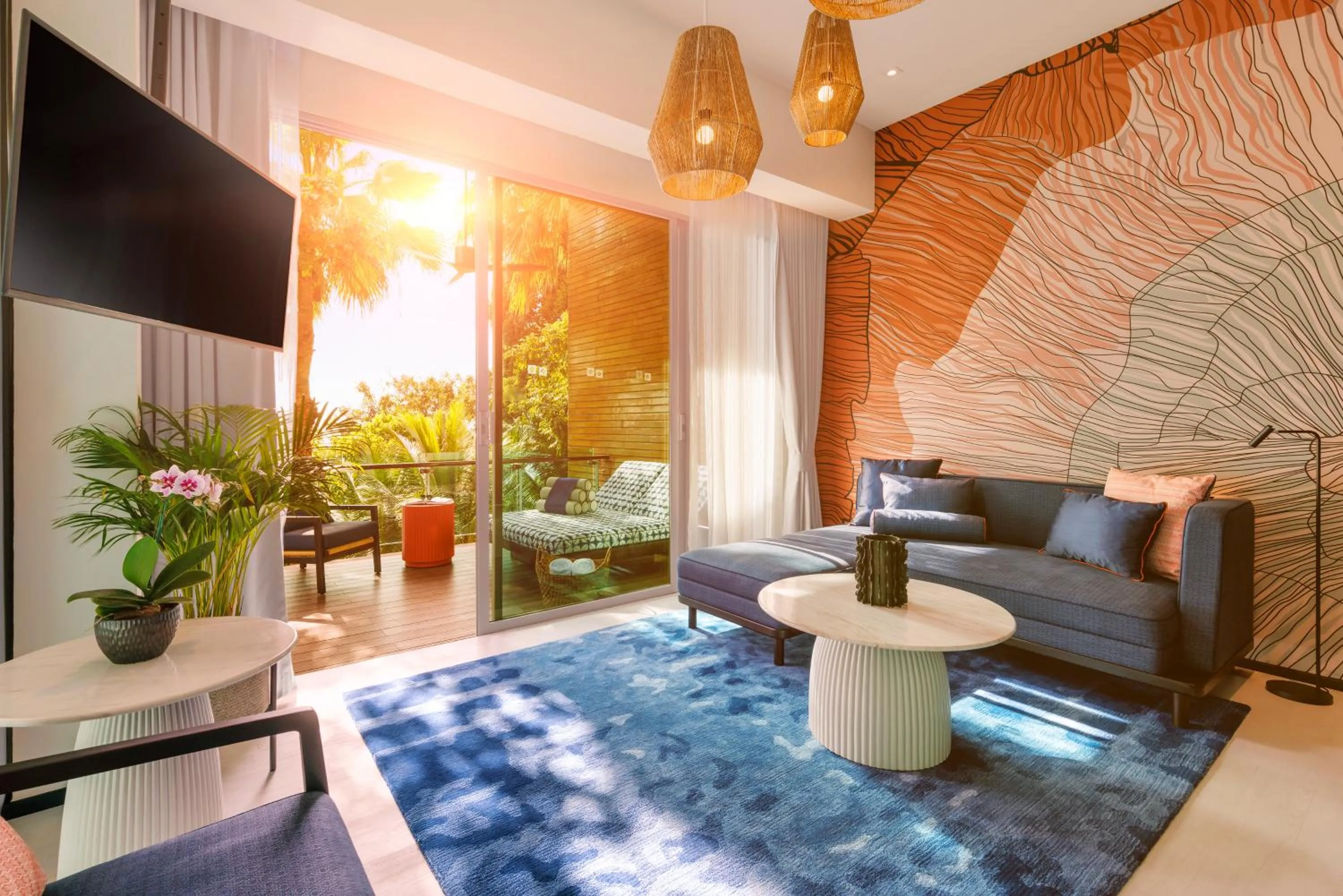 TV and multimedia in Wyndham Grand Phuket Kalim Bay