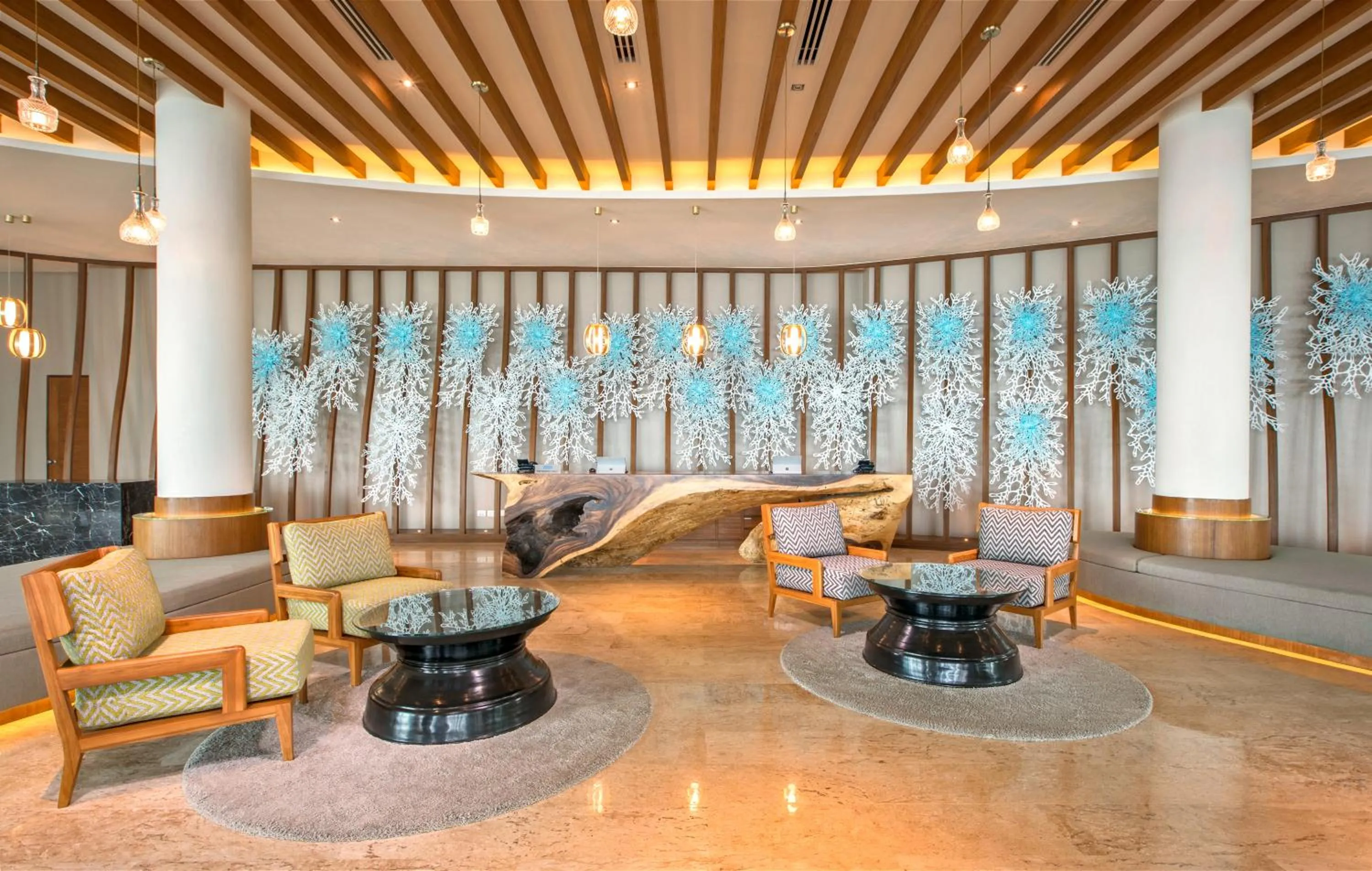 Lobby or reception in Wyndham Grand Phuket Kalim Bay