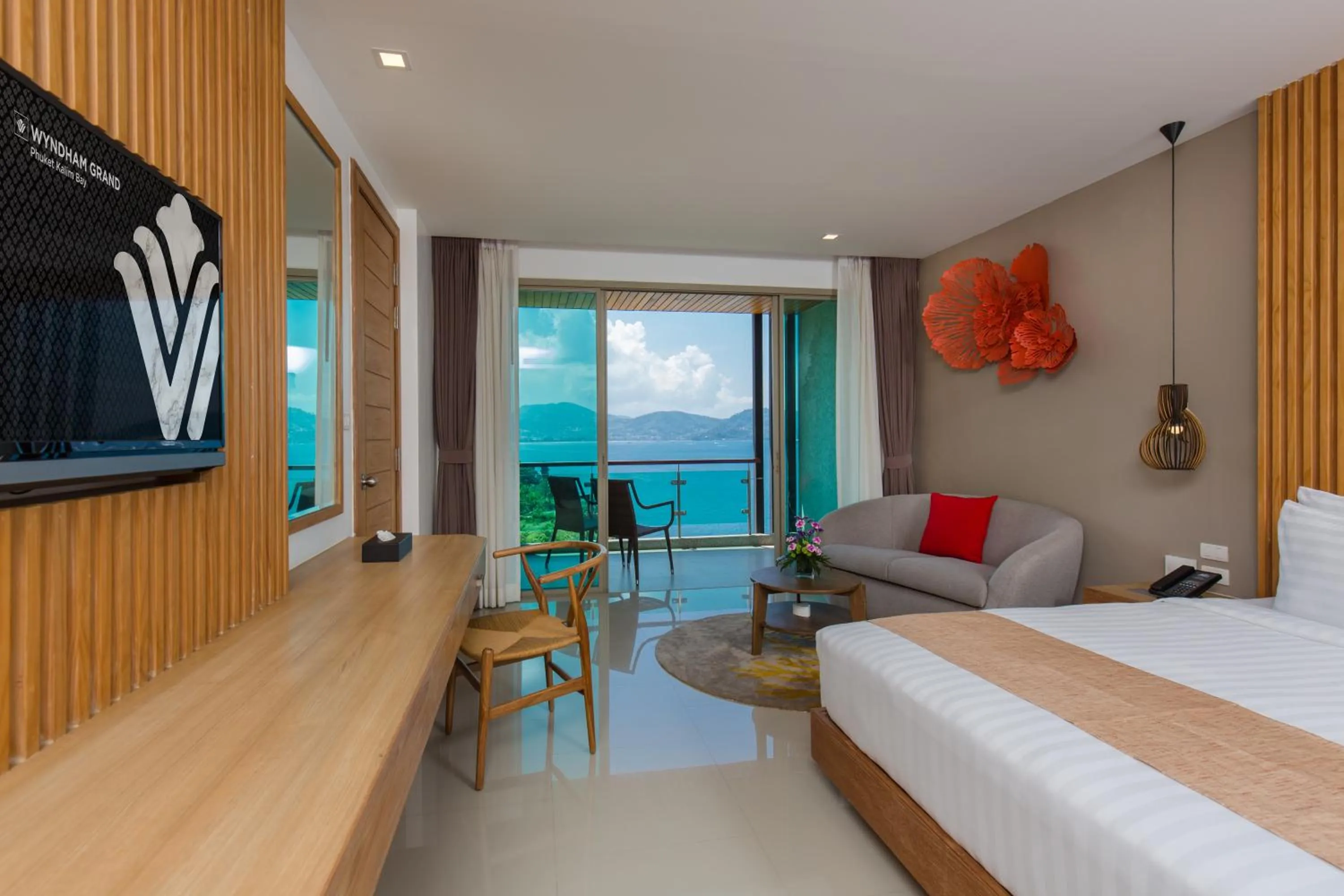 Photo of the whole room, Bed in Wyndham Grand Phuket Kalim Bay