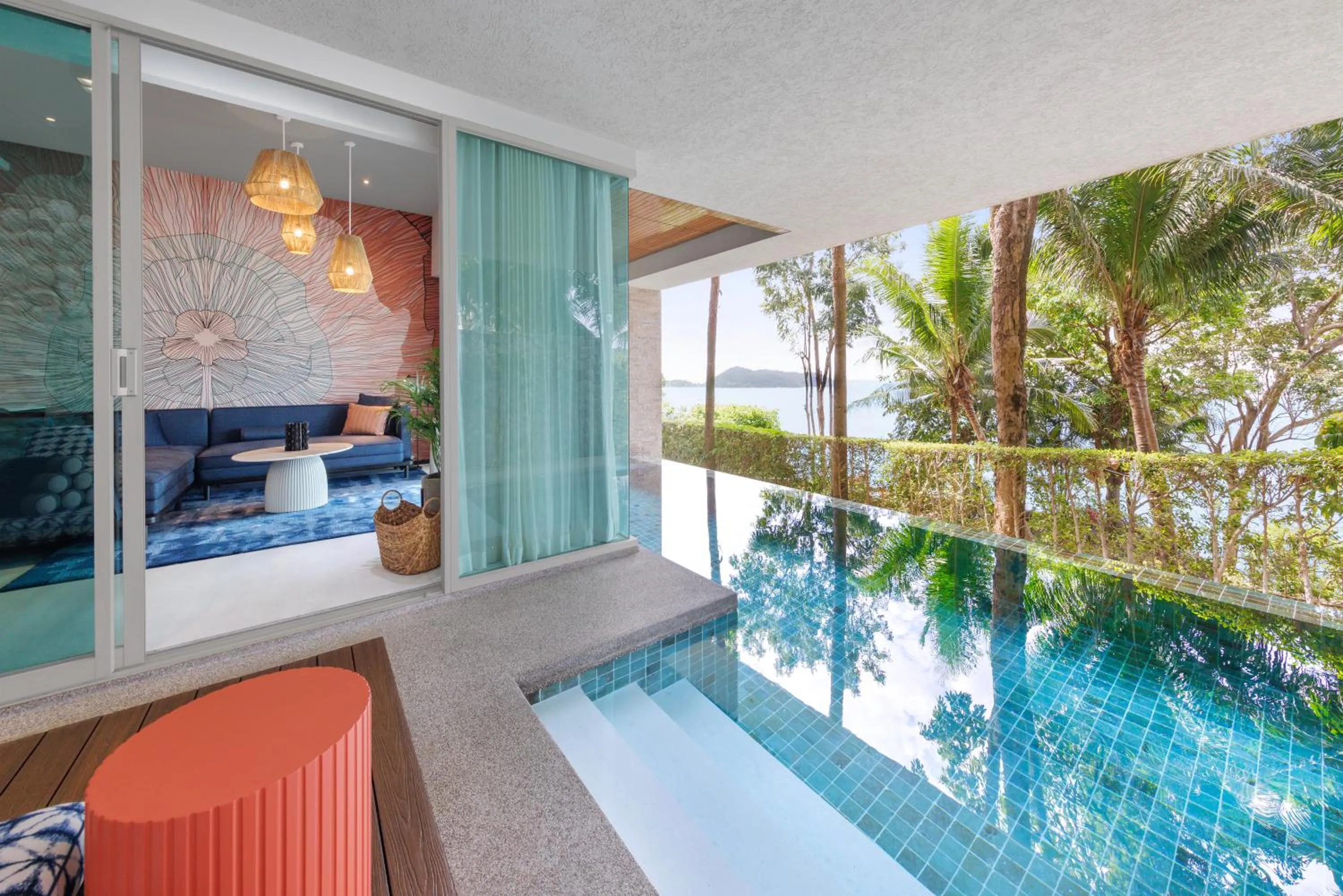 Pool view in Wyndham Grand Phuket Kalim Bay