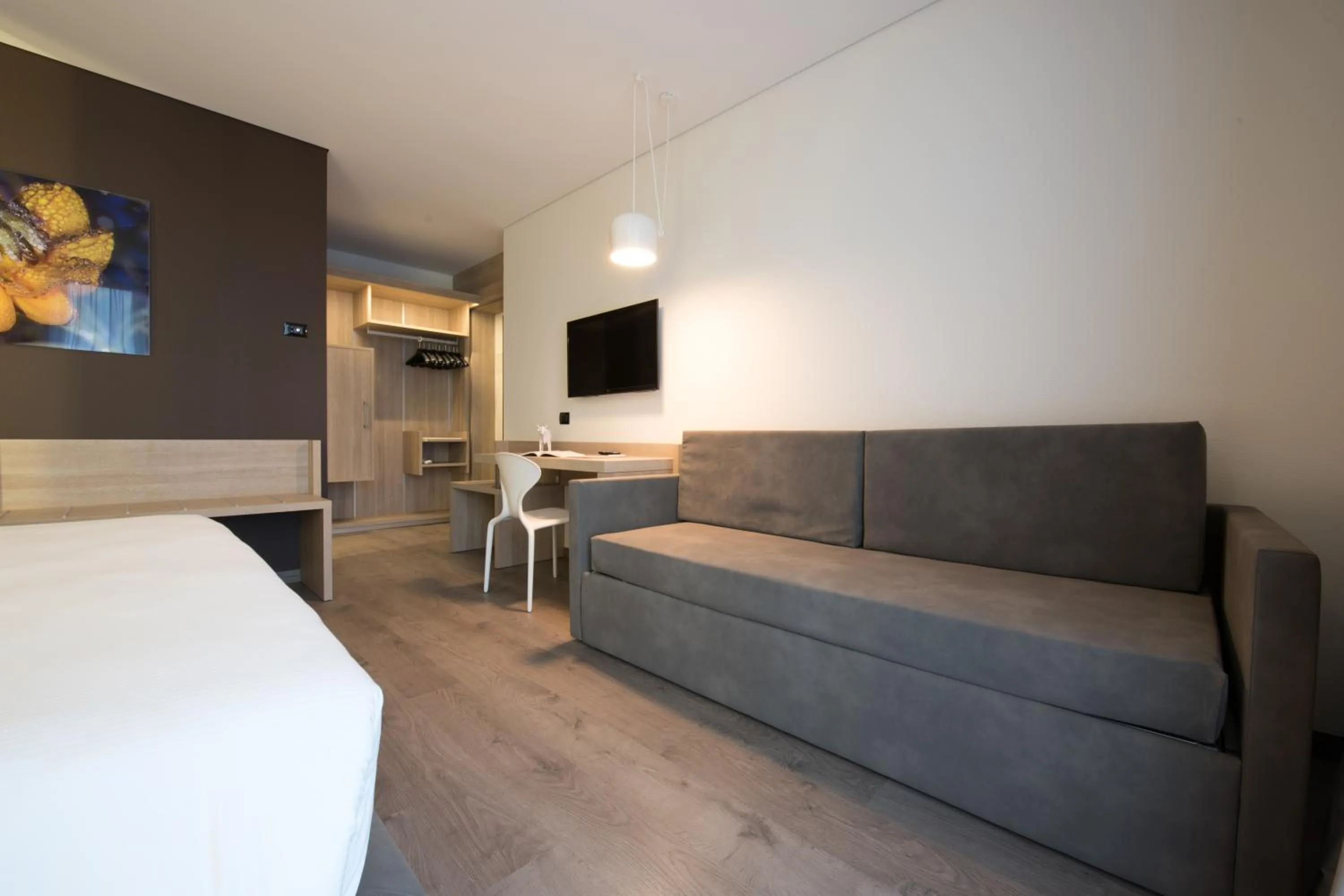 Living room, Bed in Fuori le Mura