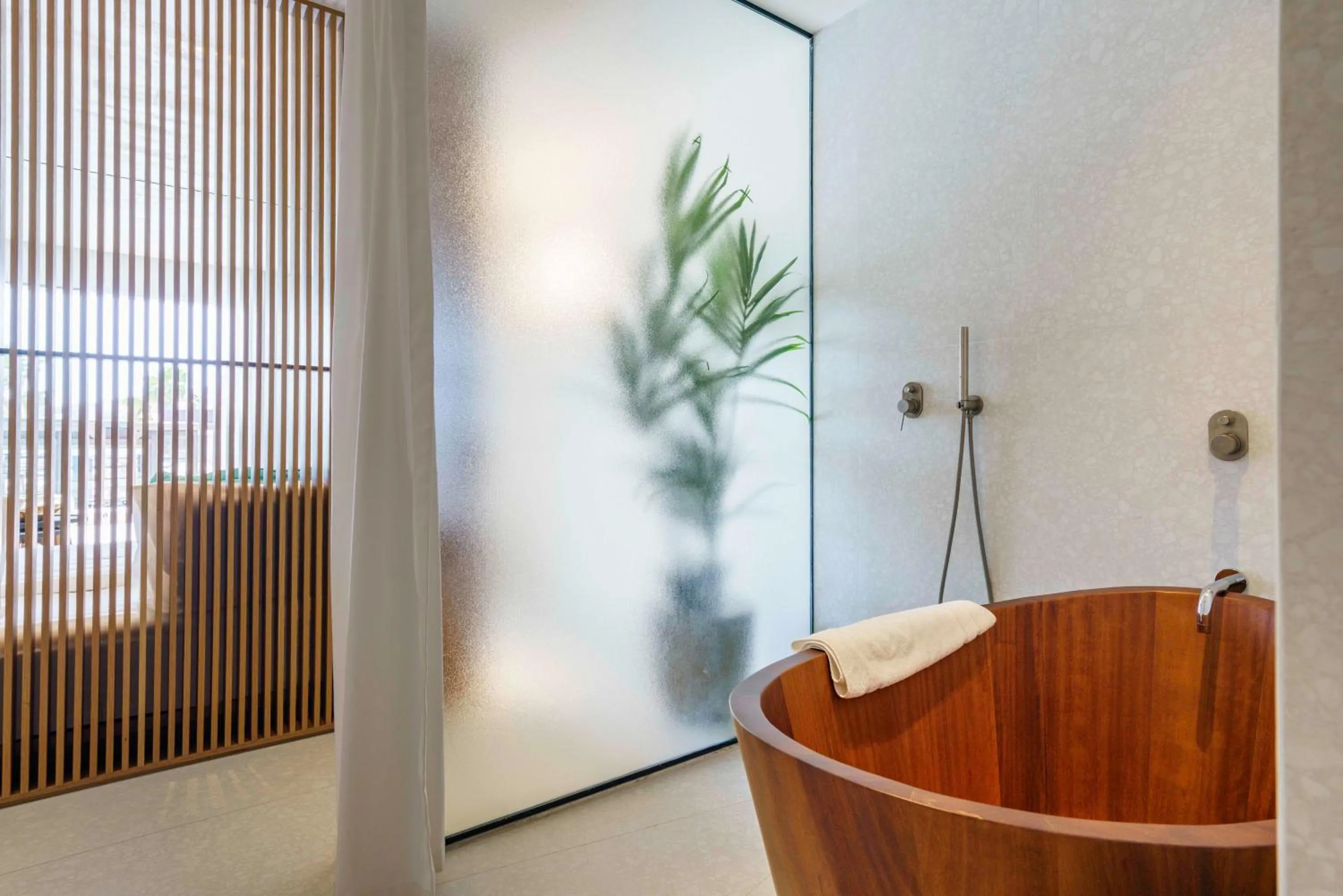 Bathroom in Mykonos Dove Beachfront Hotel