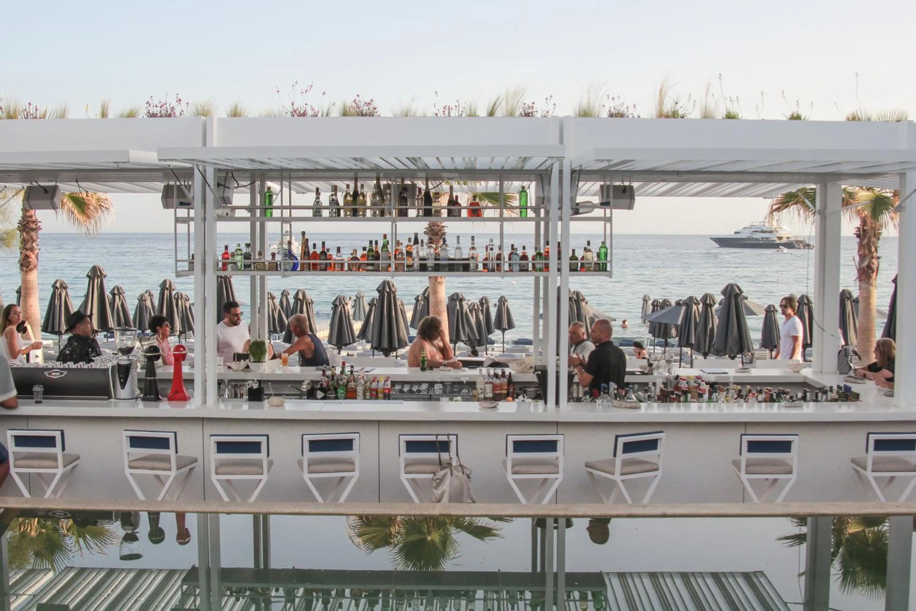 Day in Mykonos Dove Beachfront Hotel