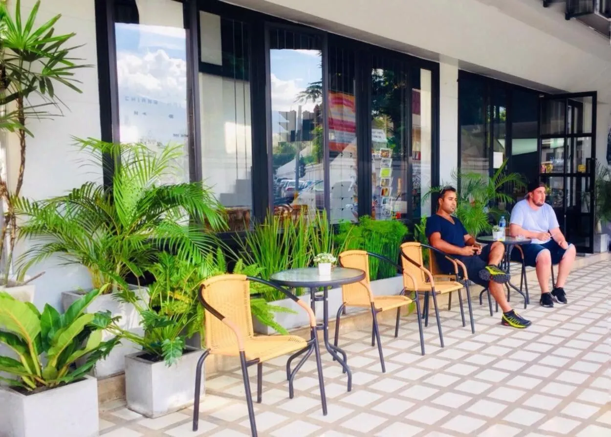 Area and facilities in The August Hostel