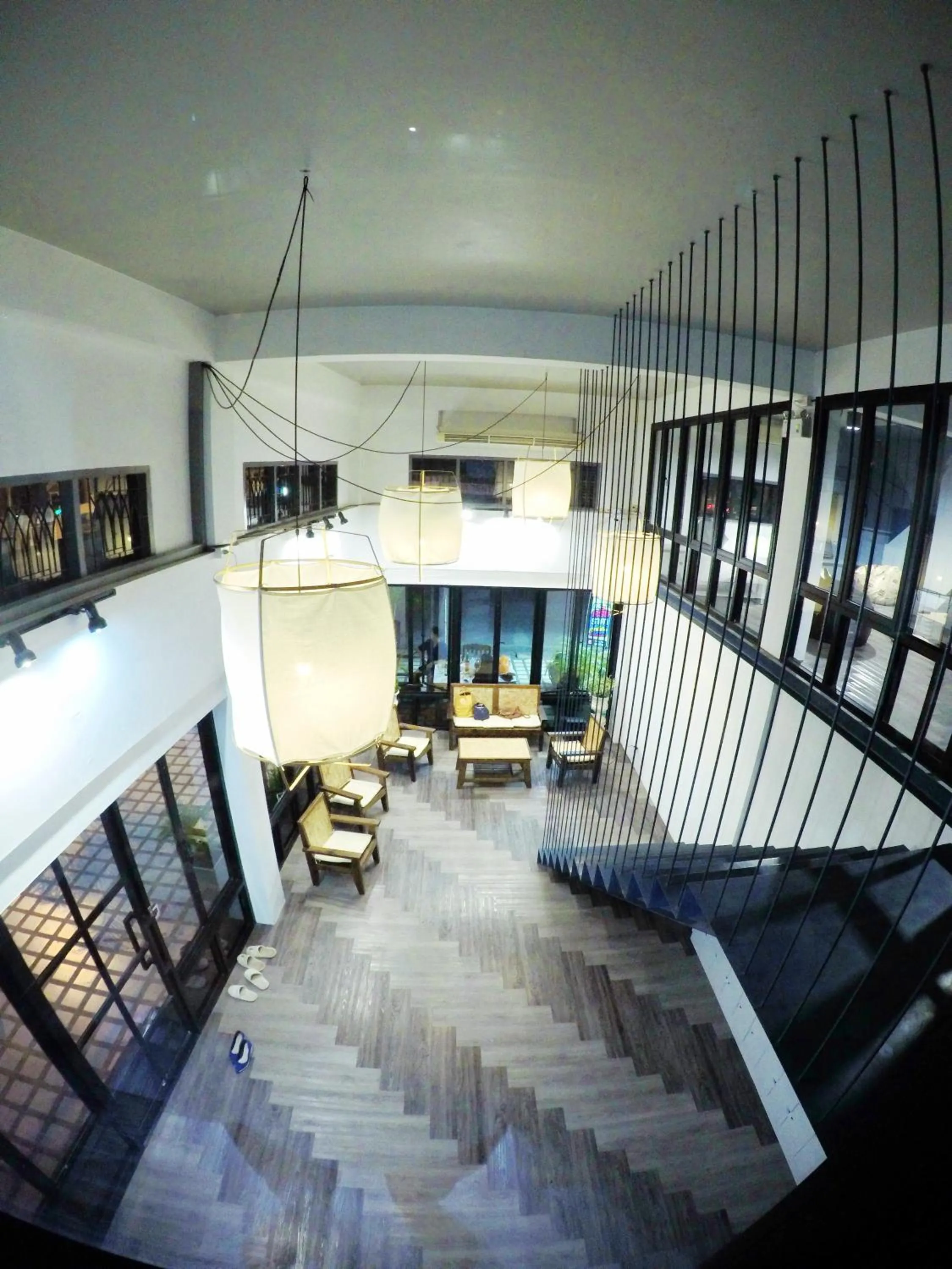 Library in The August Hostel