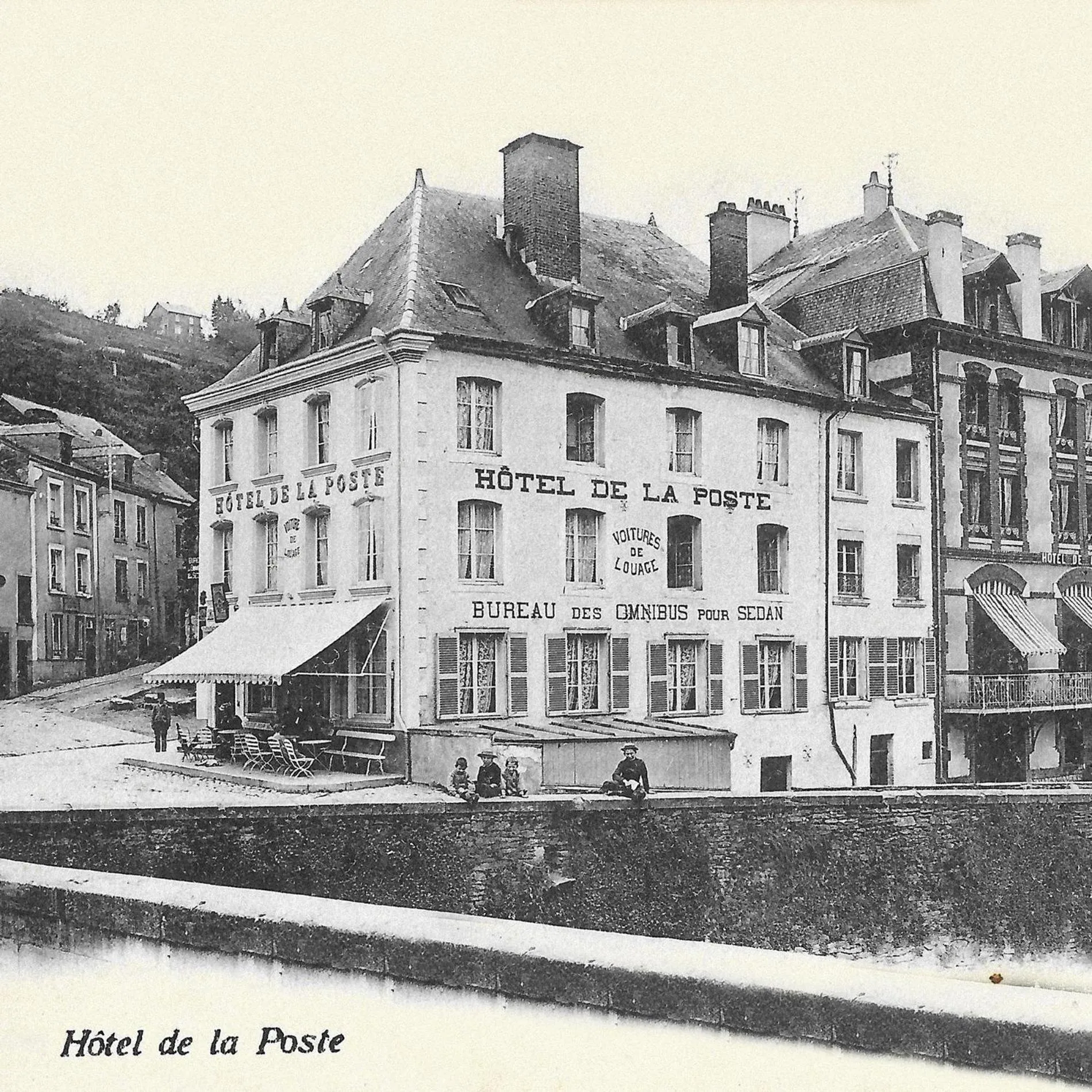 Property building in Hotel de la Poste - Relais de Napoleon III