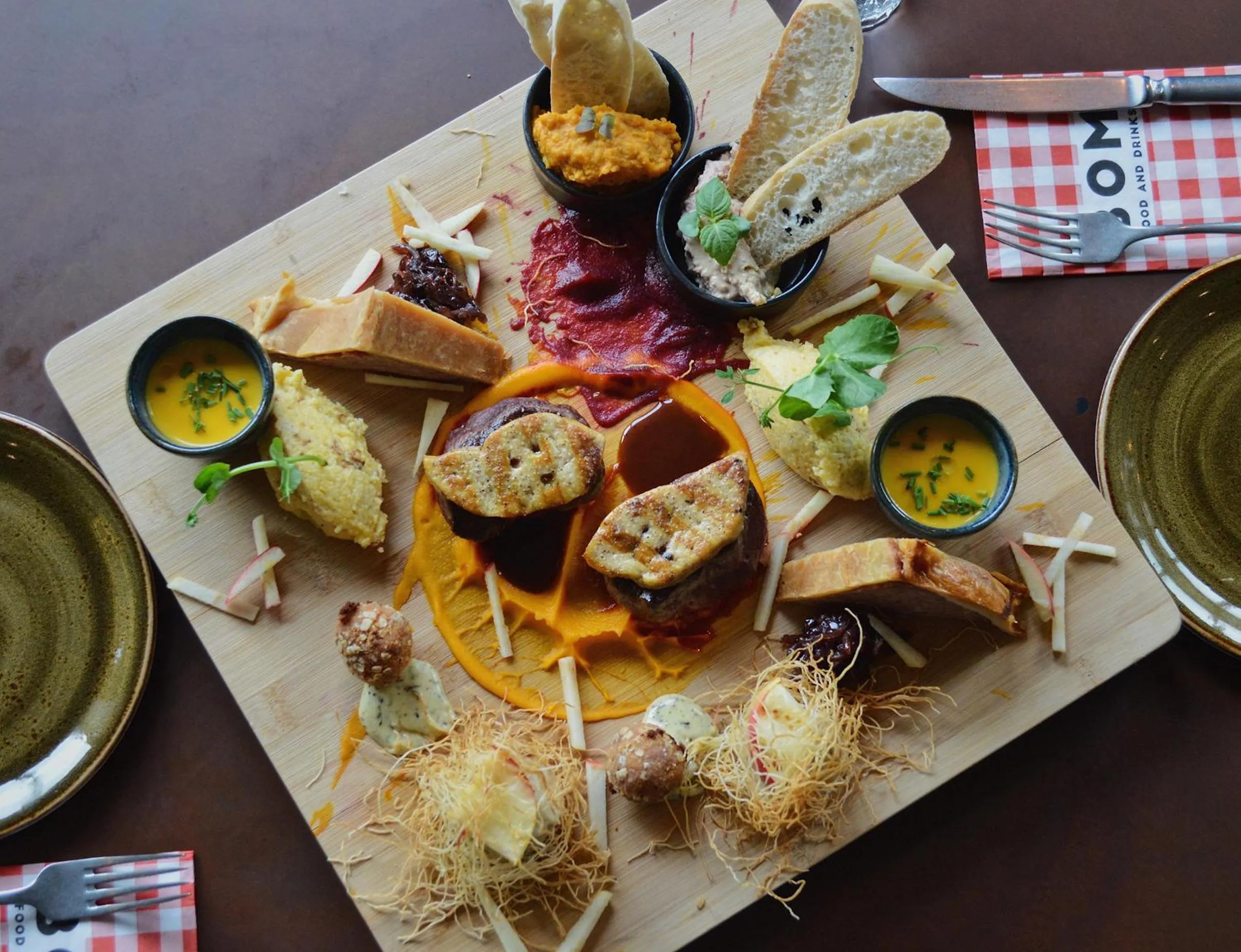Food close-up in Hotel de la Poste - Relais de Napoleon III
