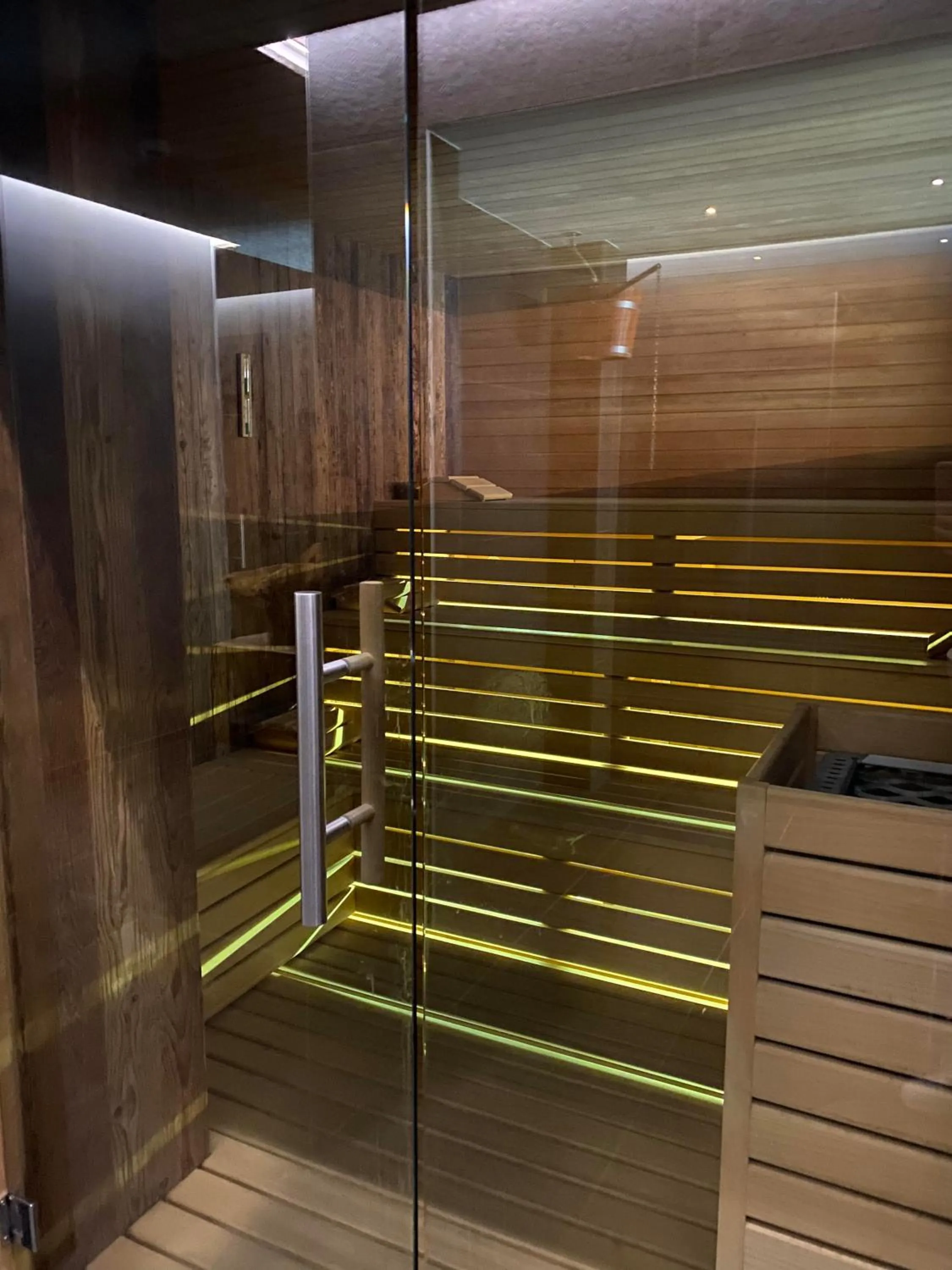 Sauna in Hôtel WELLNESS EAU DE ROCHE Durbuy