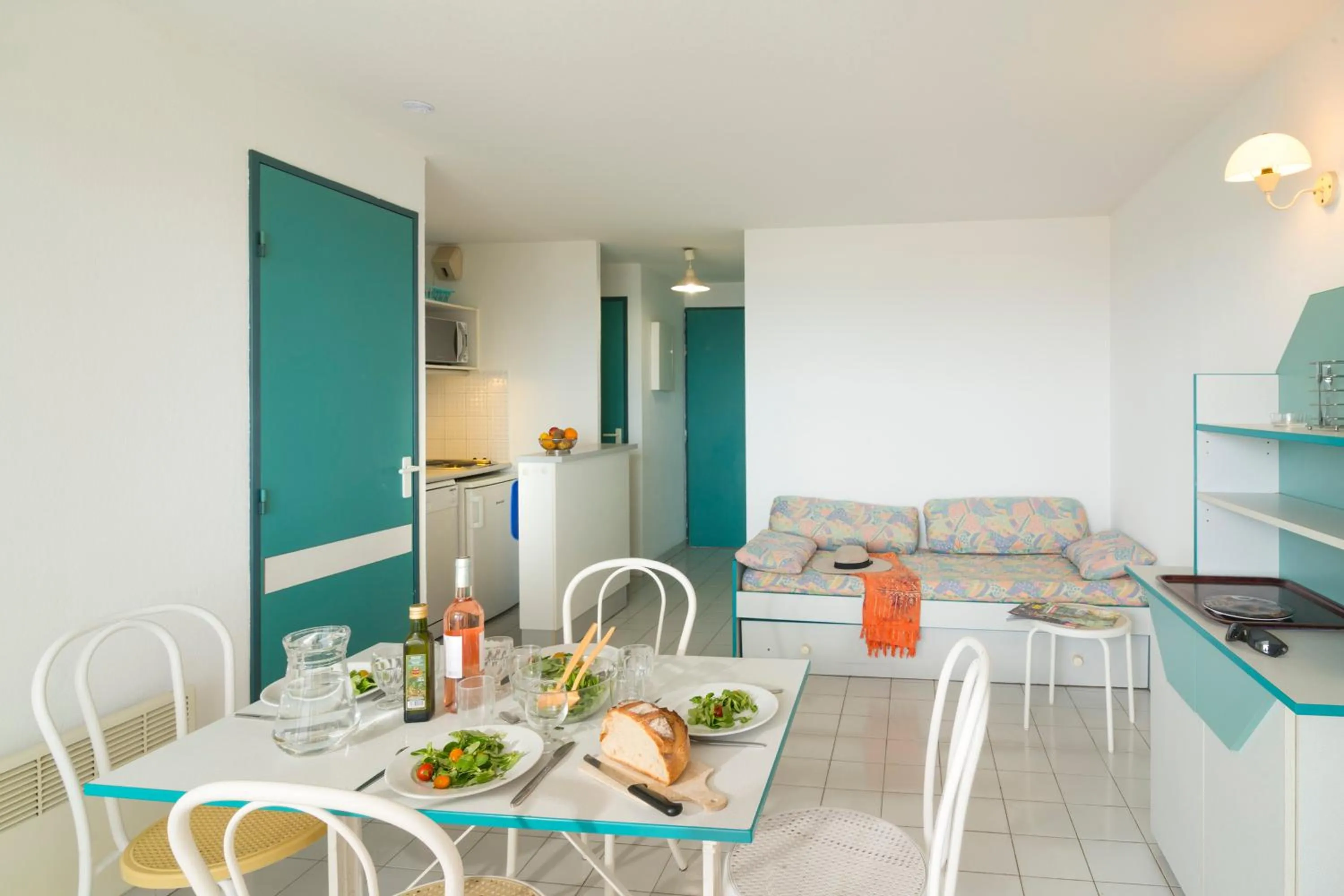 Living room in Vacancéole - Savanna Beach- Terrasses de Savanna