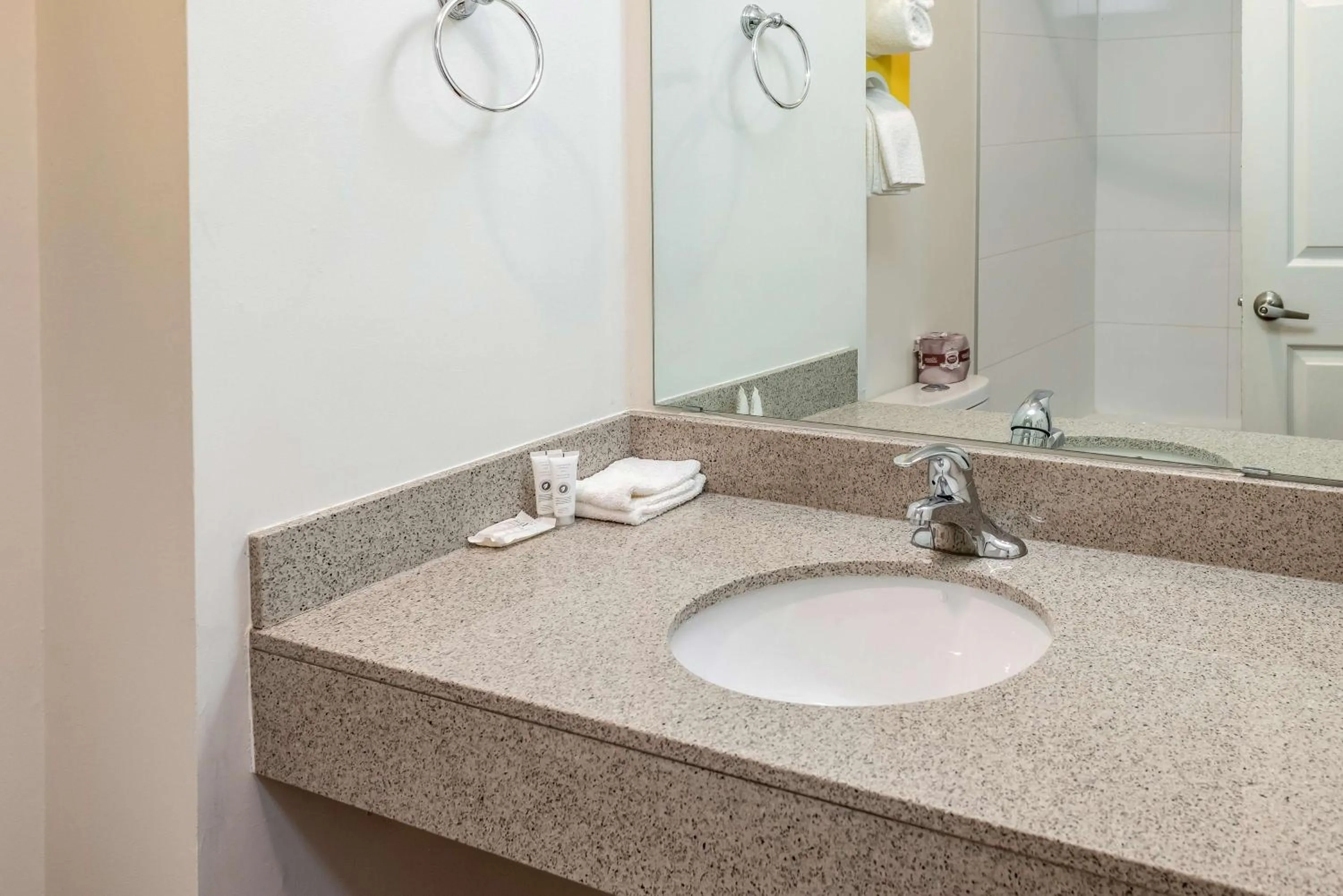 Bathroom in Motel 6-Fort Nelson, BC