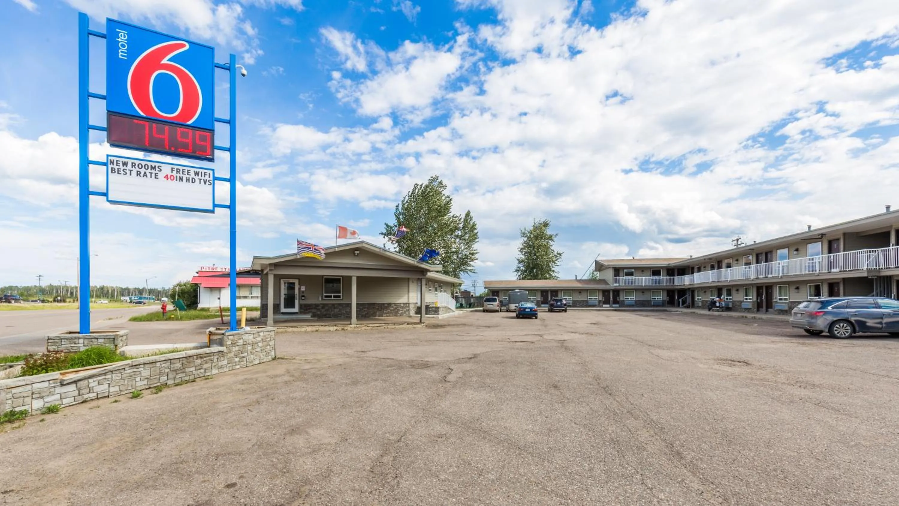 Property building in Motel 6-Fort Nelson, BC