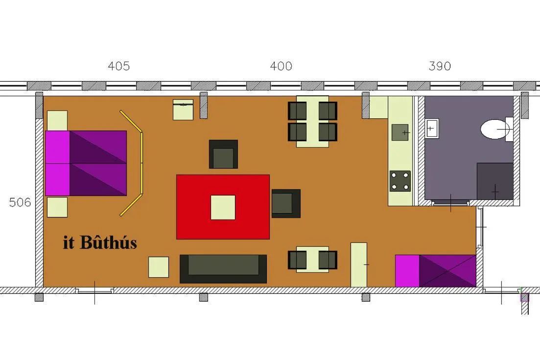 Floor plan in Gastopstal