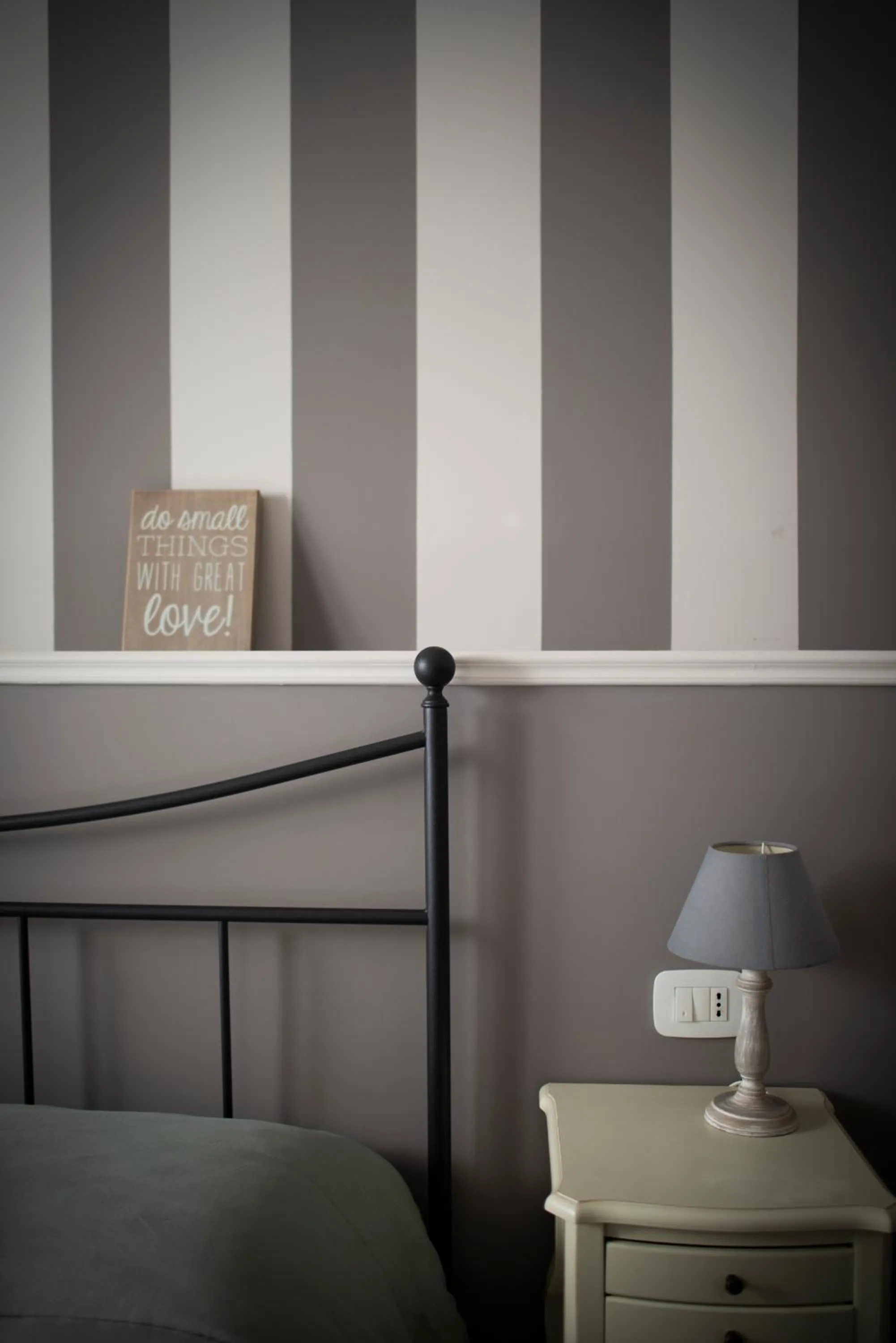 Bed in Romantica Salerno