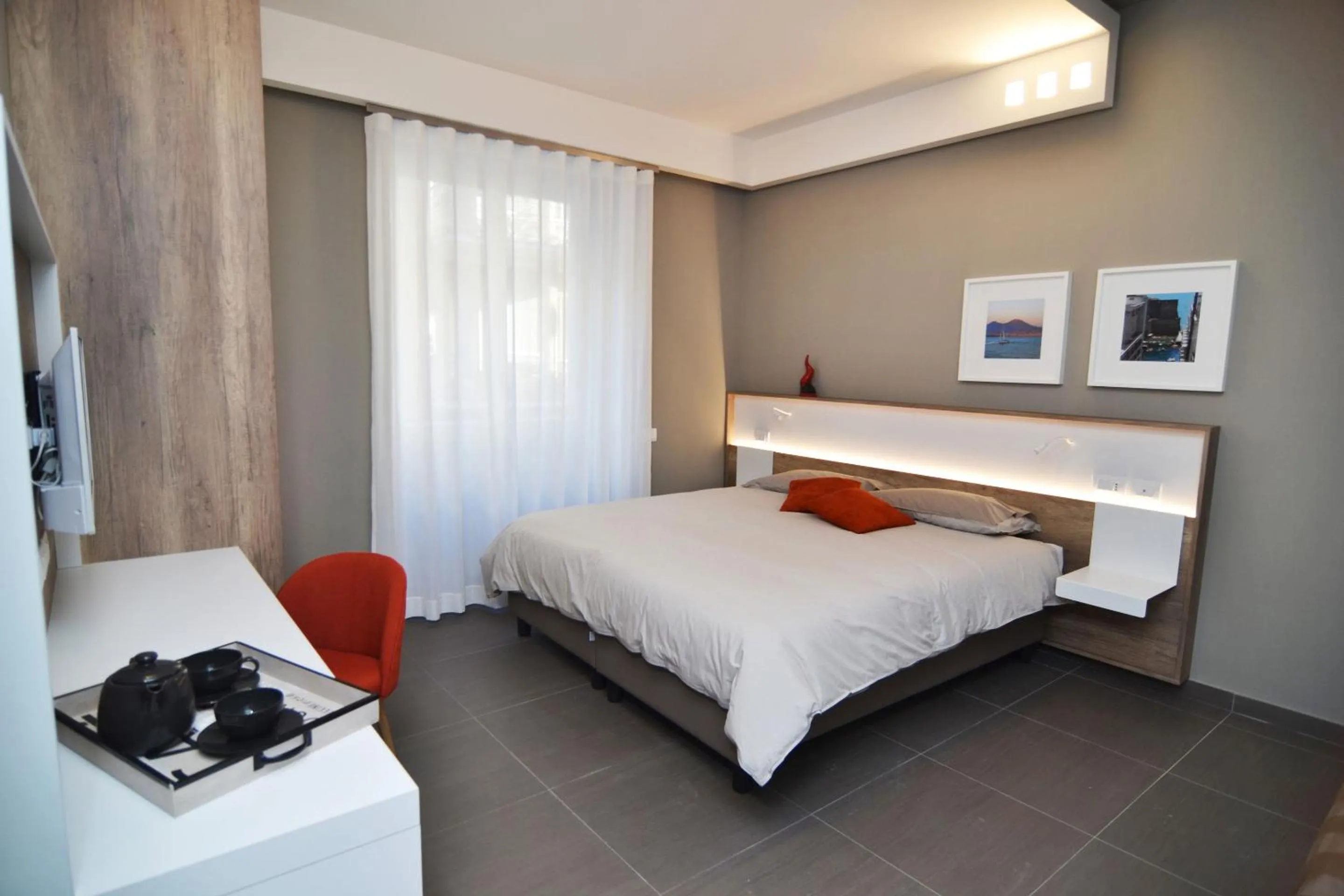 Bedroom, Bed in In Centro B&B