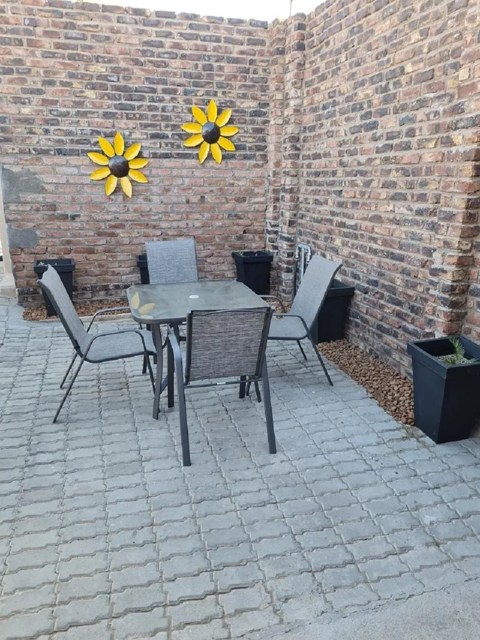 Patio in Skietberg Lodge