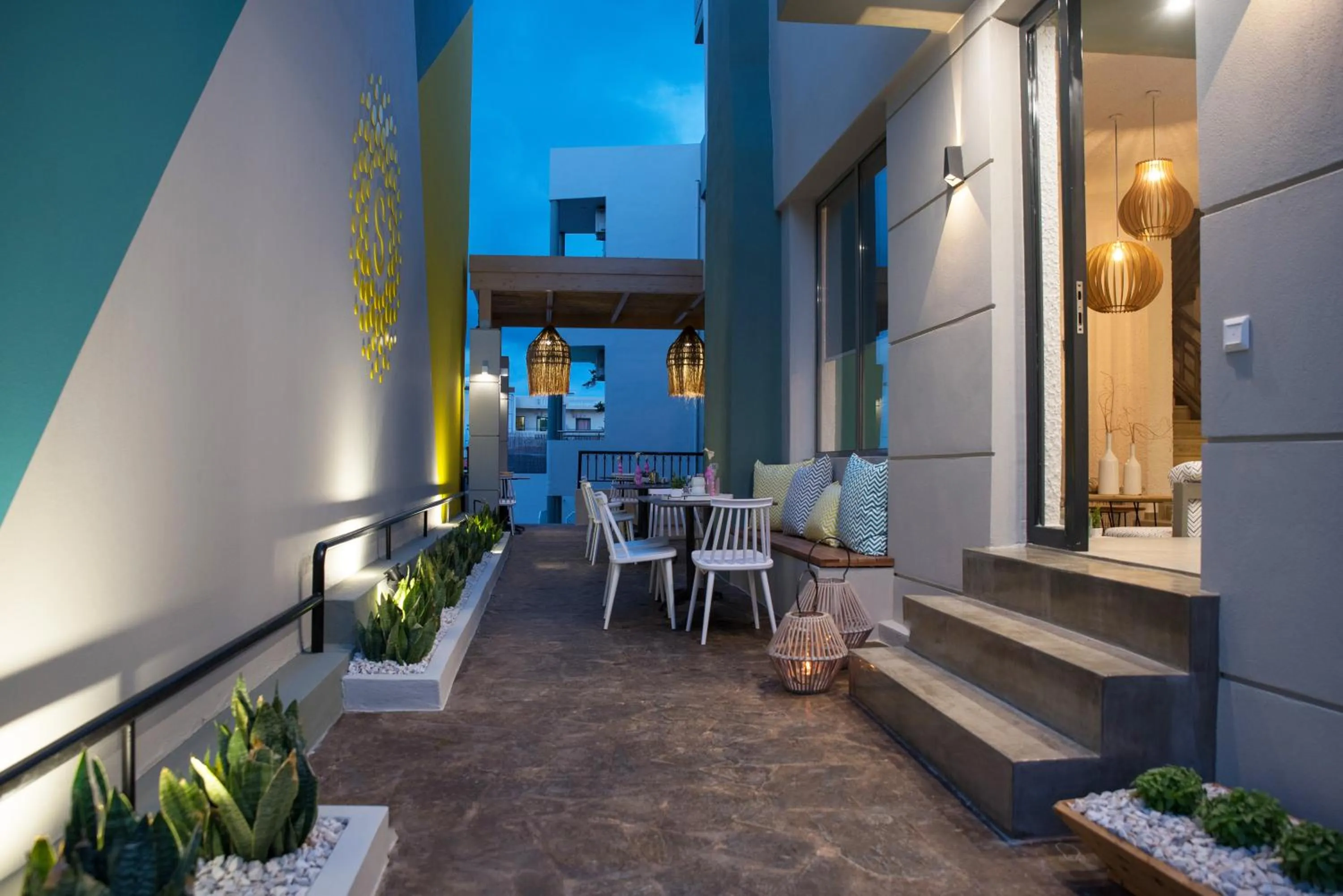 Patio in Sunshine Boutique Hotel by Estia