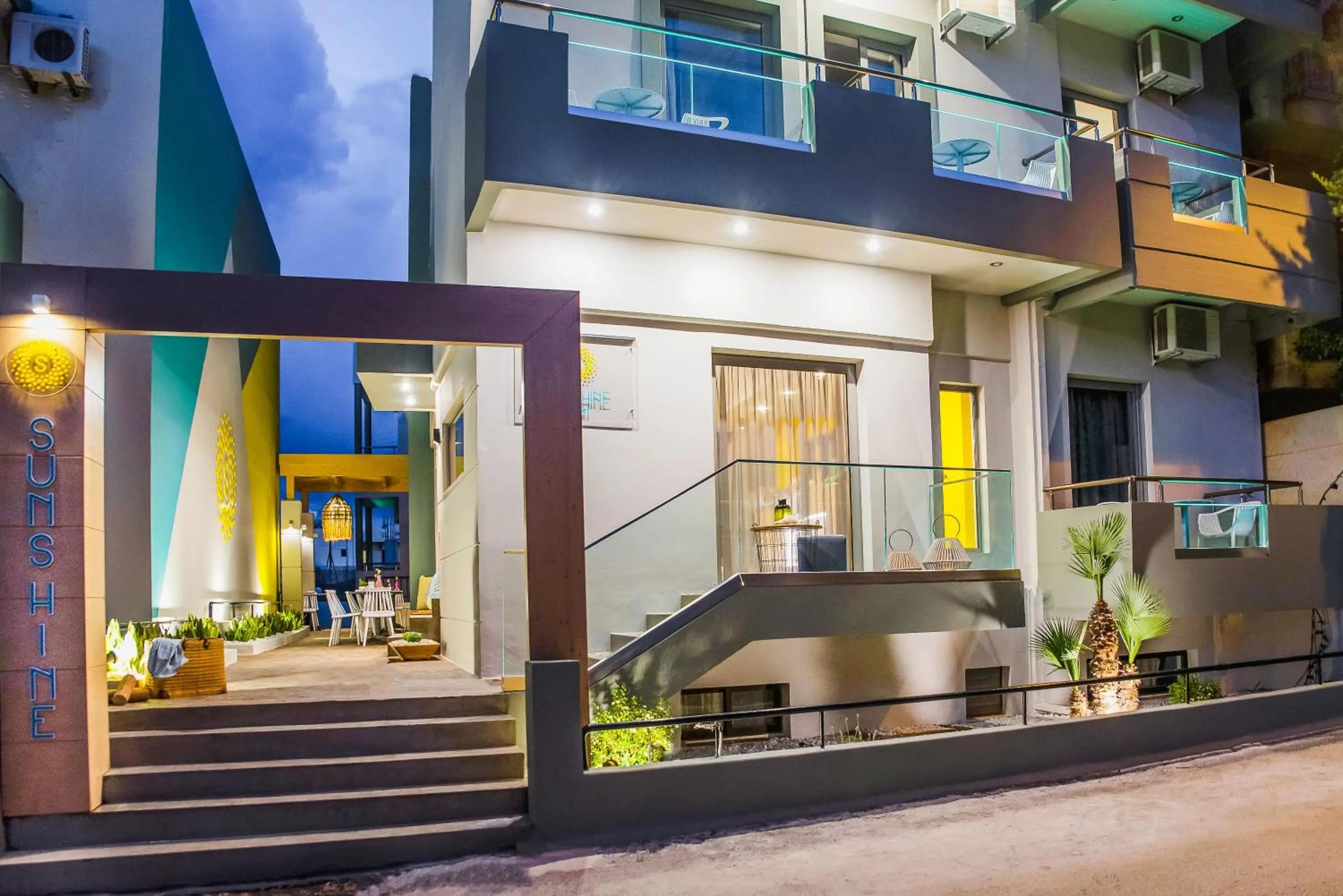 Facade/entrance in Sunshine Boutique Hotel by Estia