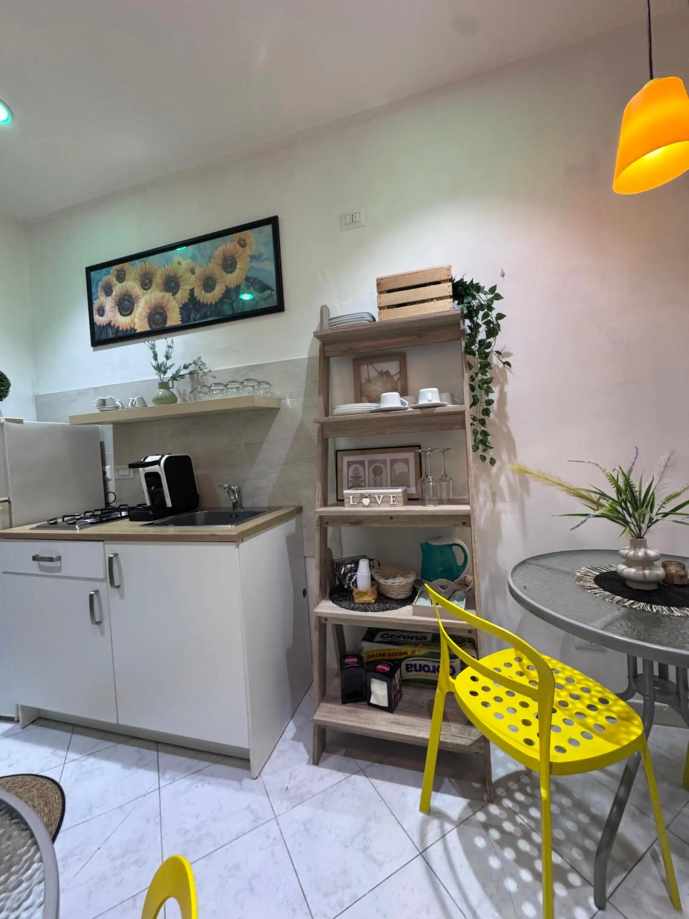 Dining area in B&b La Ferrovia