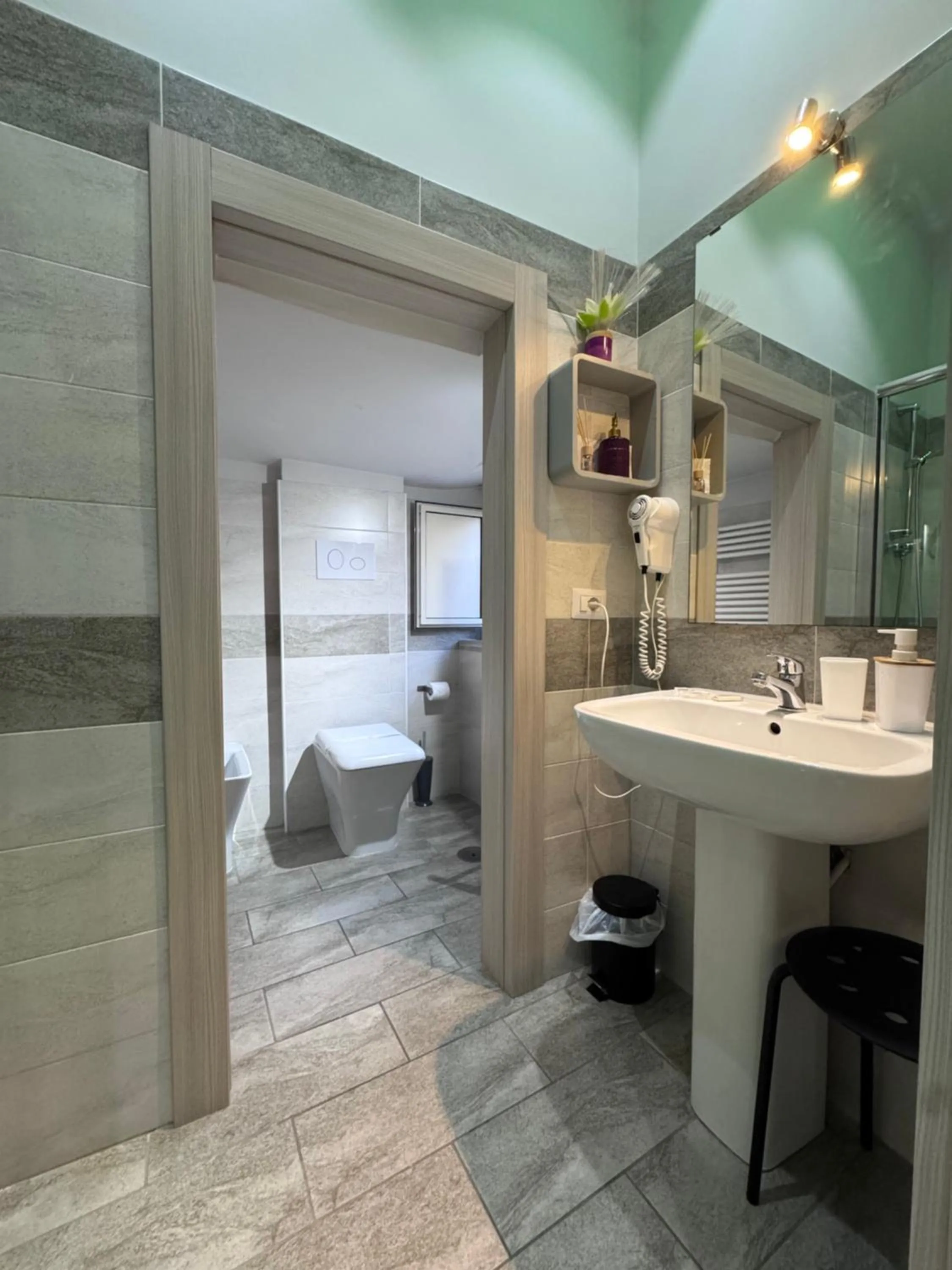 Bathroom in B&b La Ferrovia