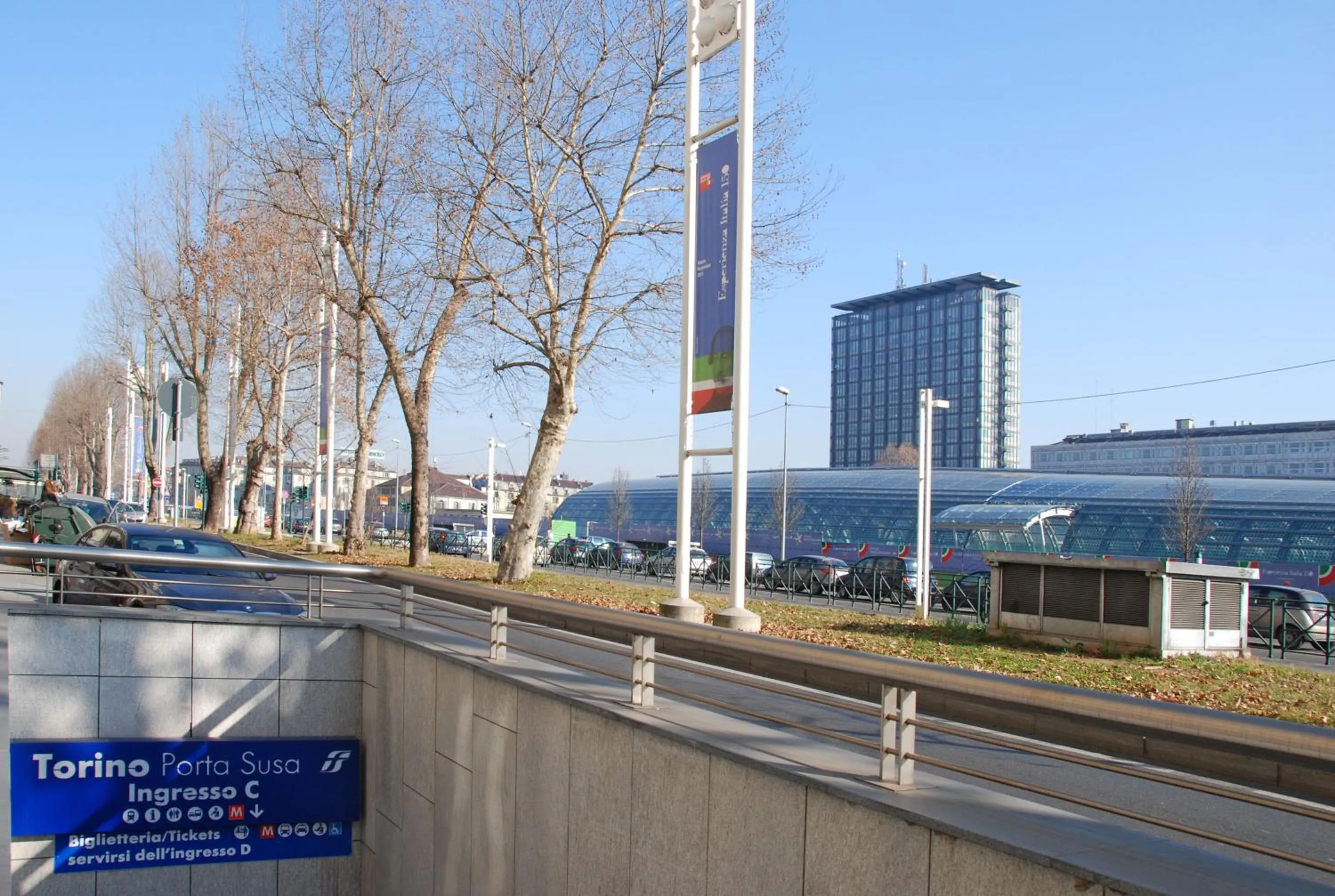 City view in Casa Crema - Stazione Porta Susa - Torino centro