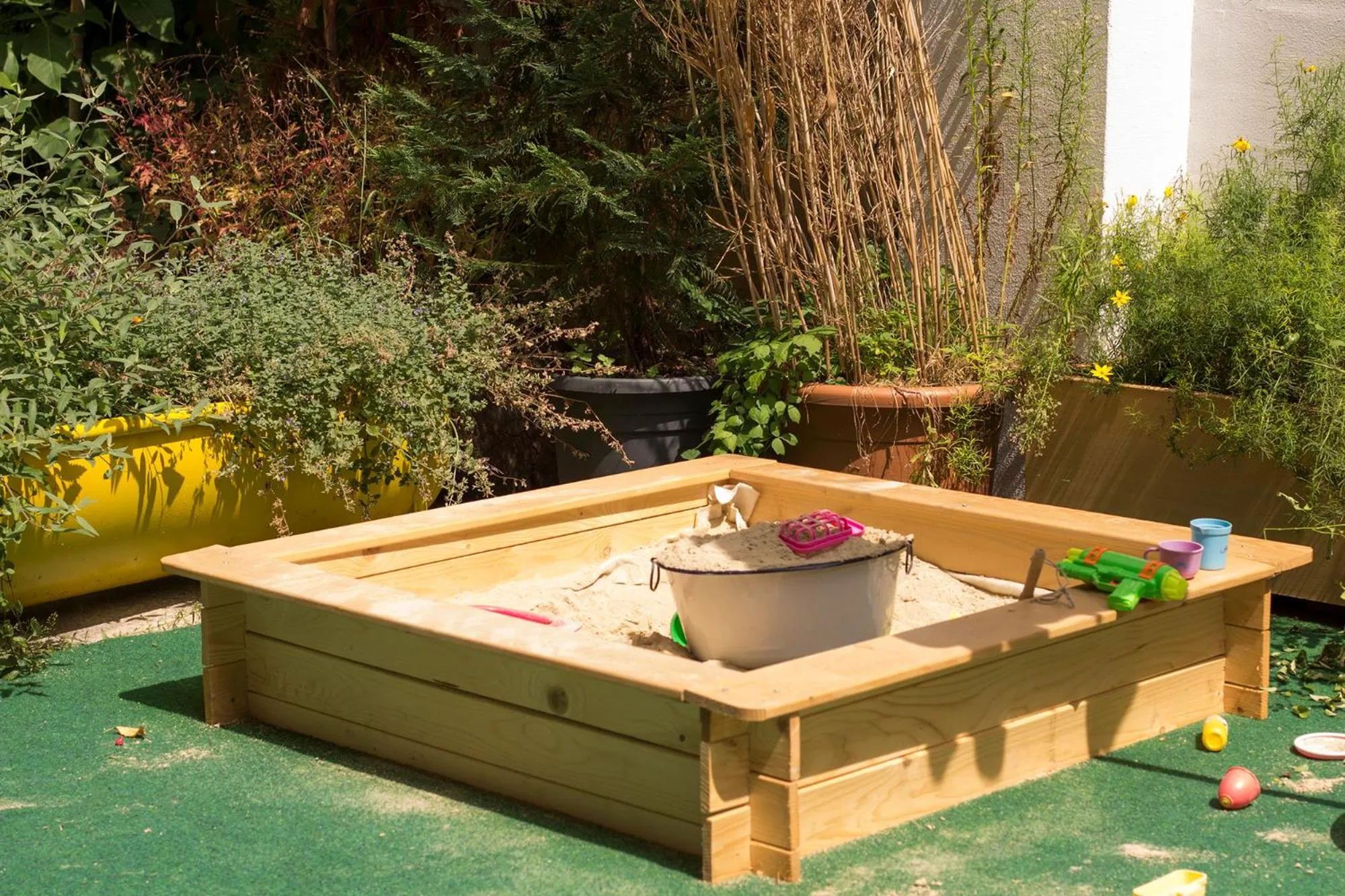 Patio in Metro Apartments Vienna