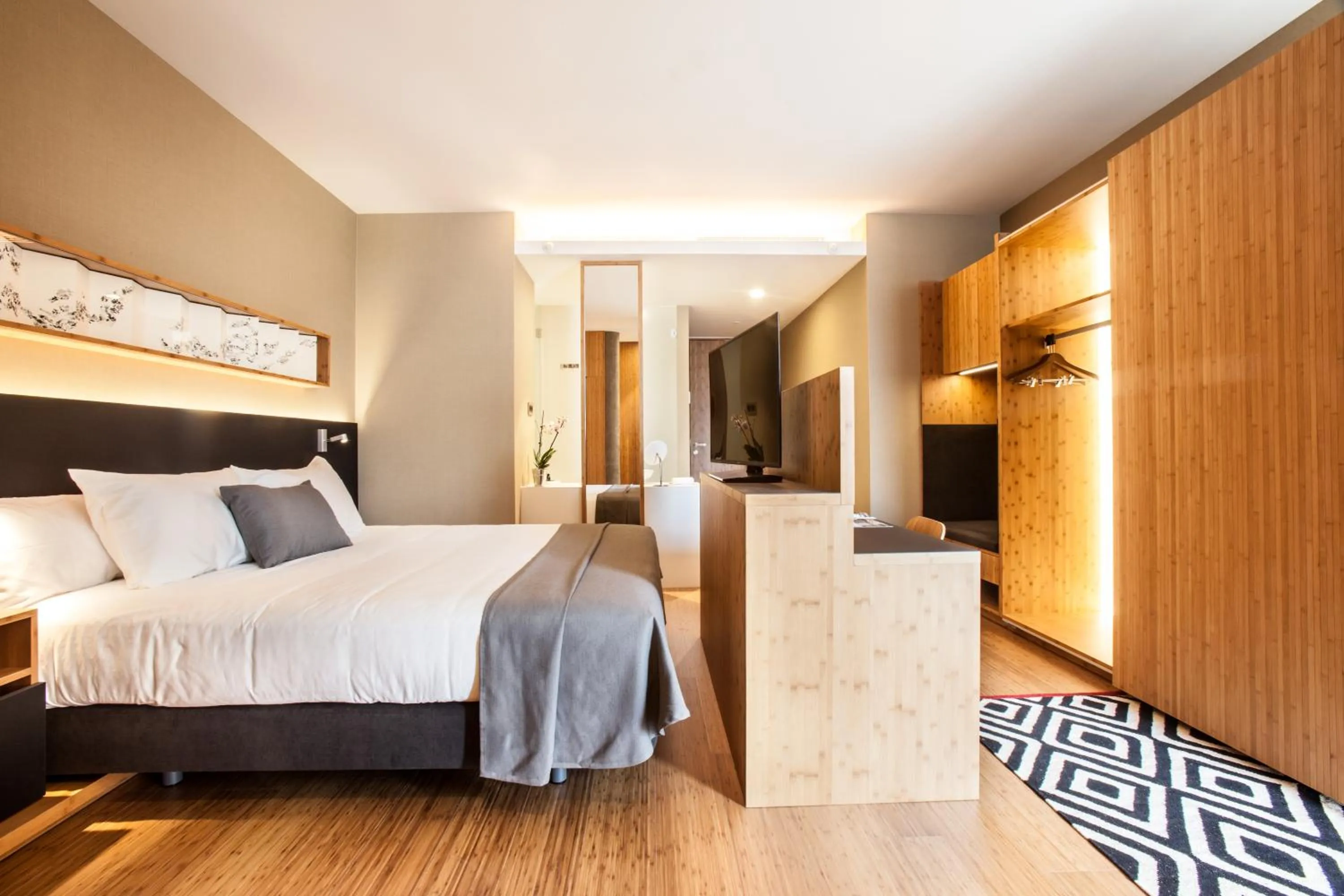 Bed in Ocean Drive Barcelona