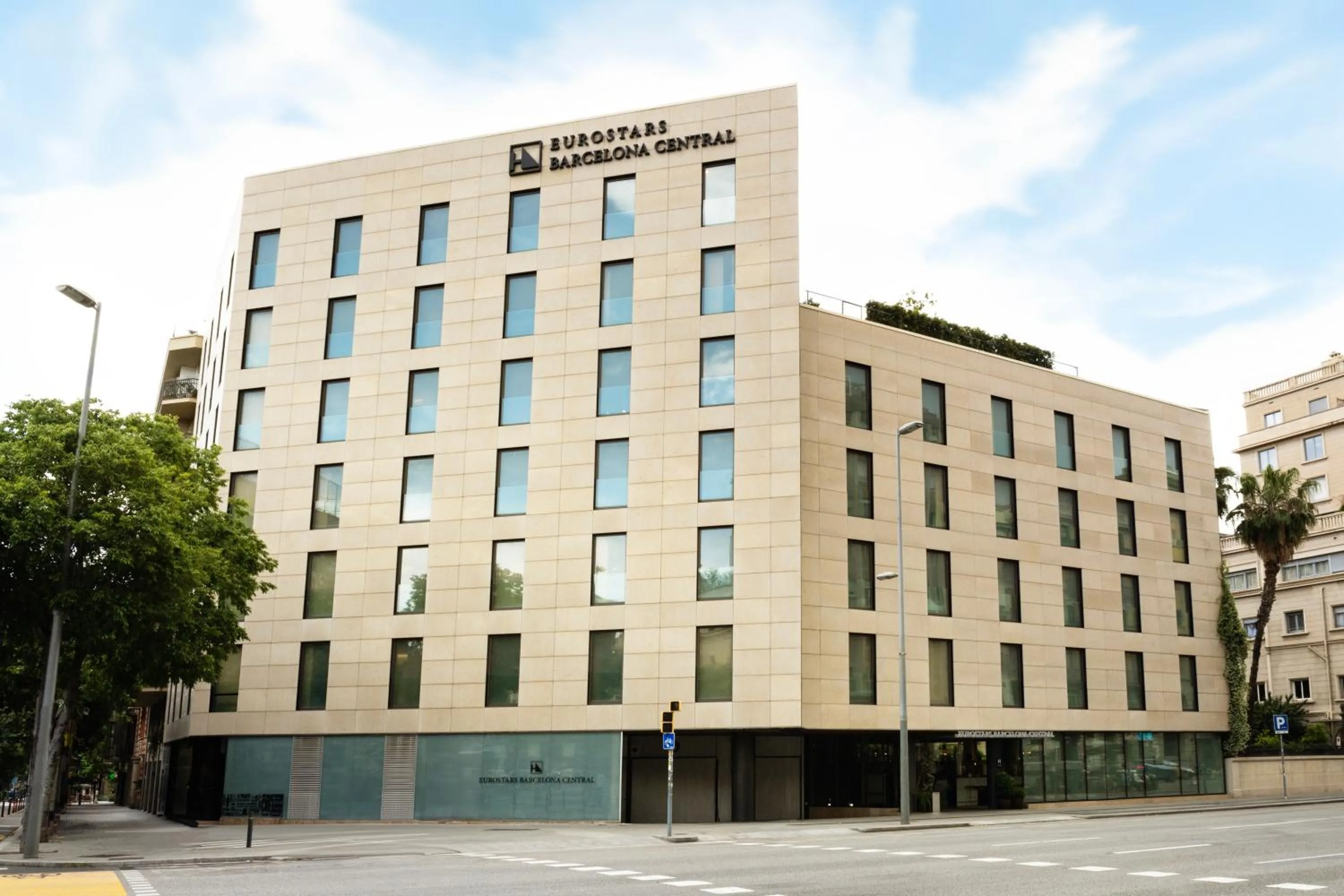 Property building in Eurostars Barcelona Central