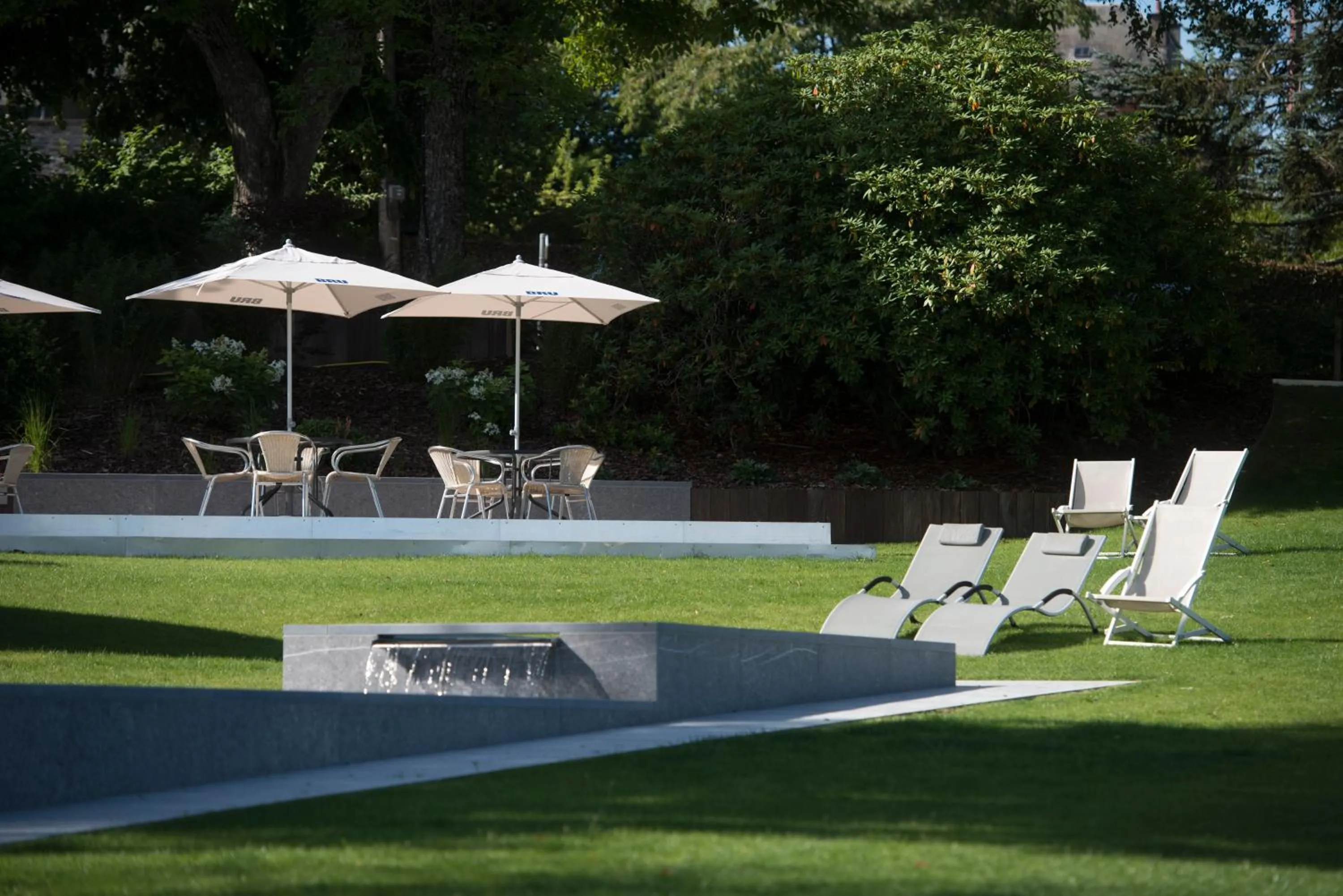 Garden in Hotel des Ardennes