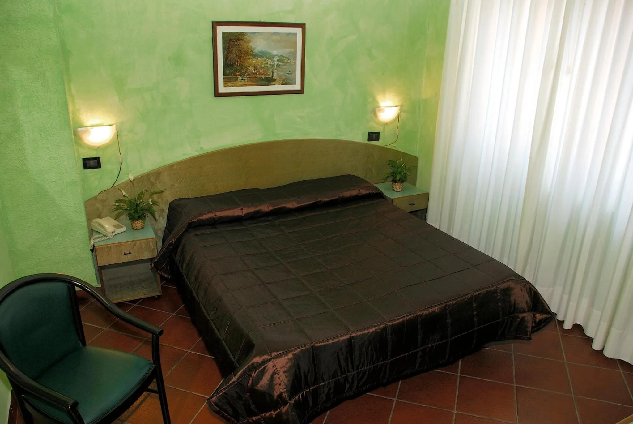 Bed in Hotel Il Telegrafo