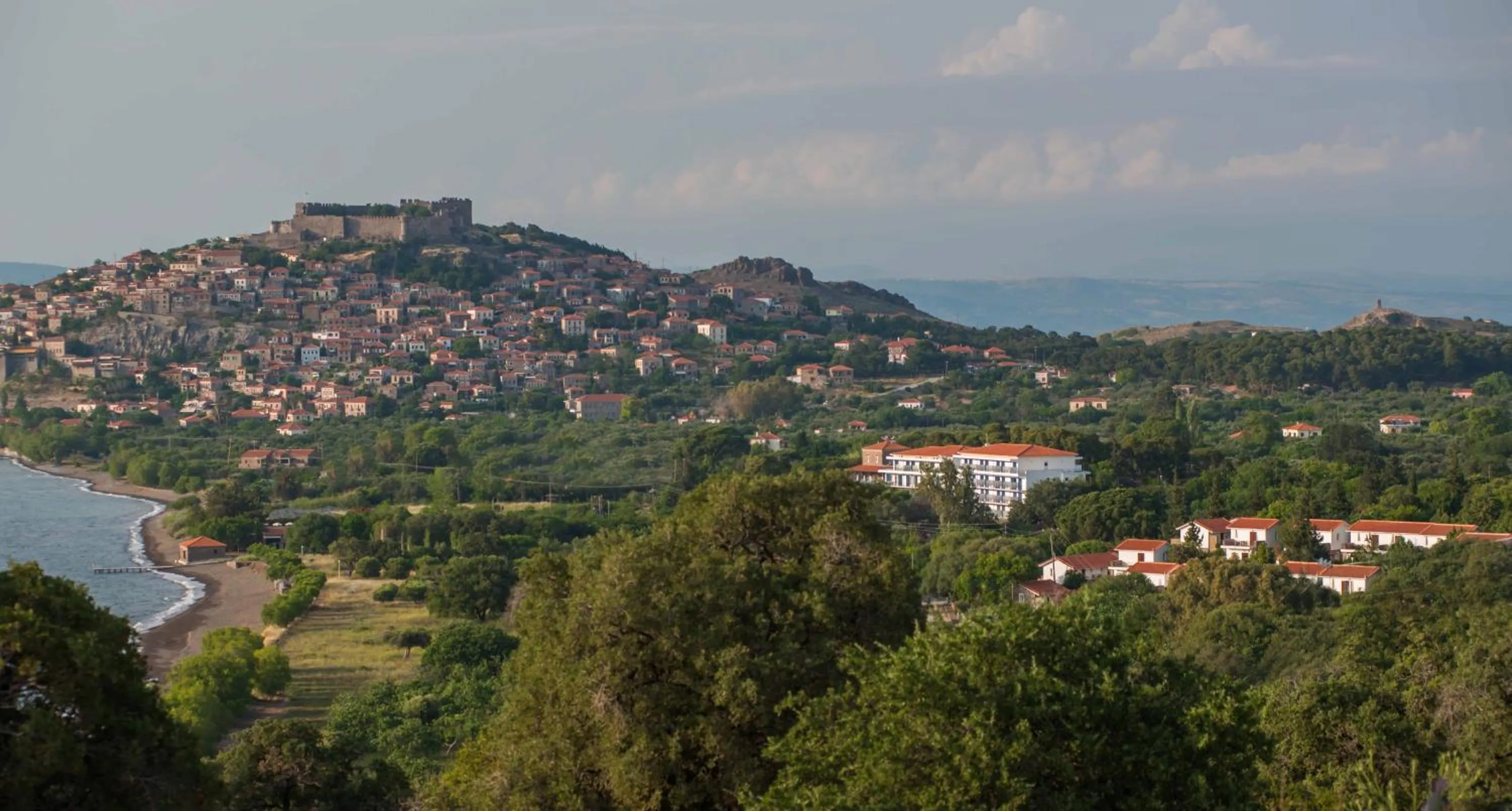 City view in Delfinia Hotel & Bungalows