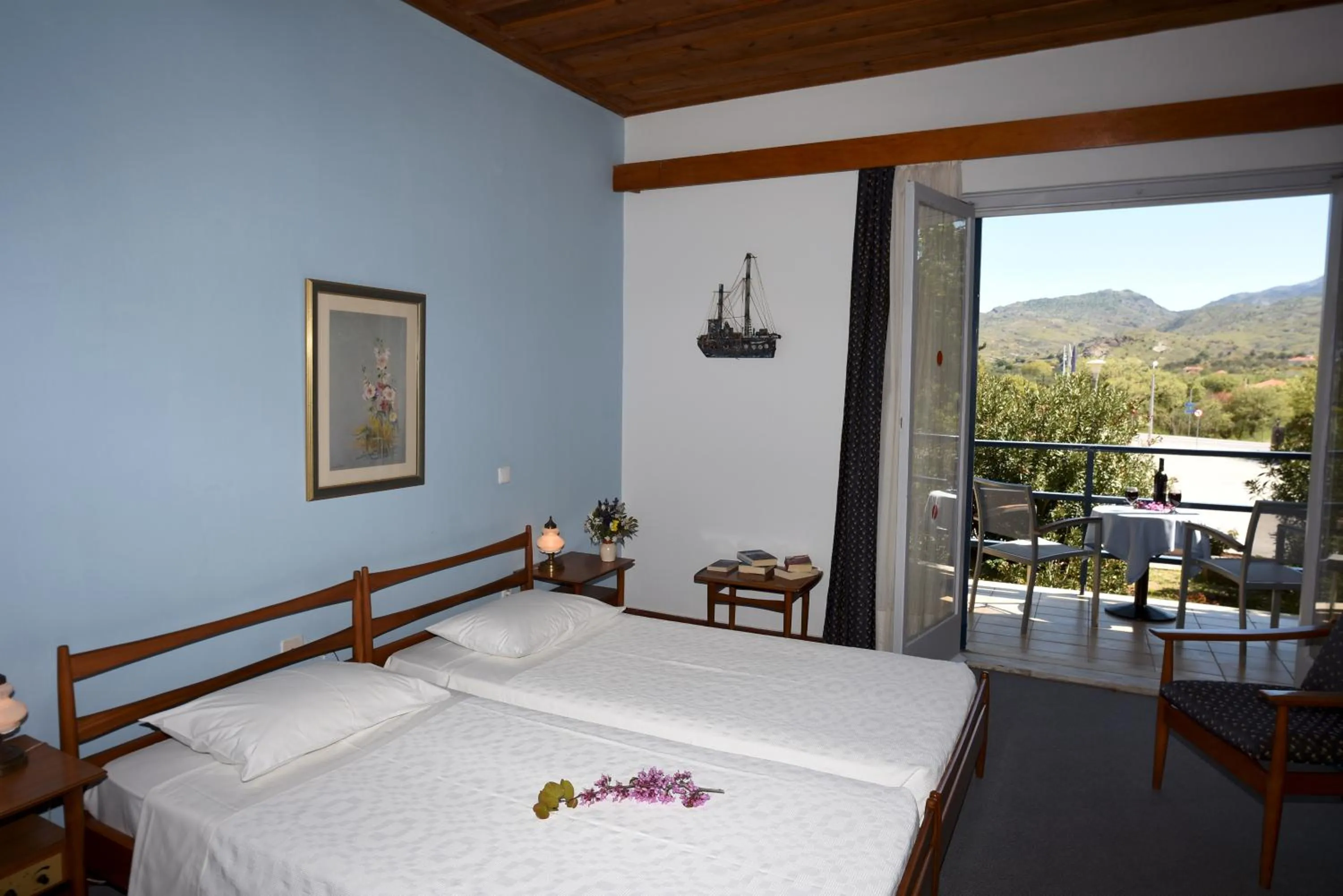 Garden view in Delfinia Hotel & Bungalows