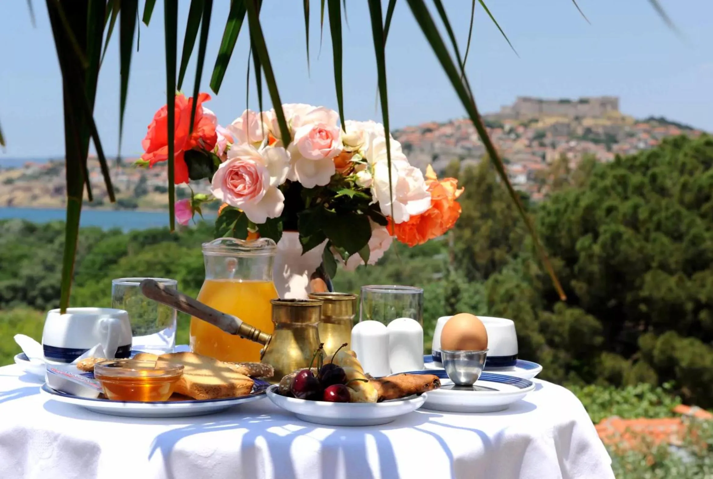 Breakfast in Delfinia Hotel & Bungalows