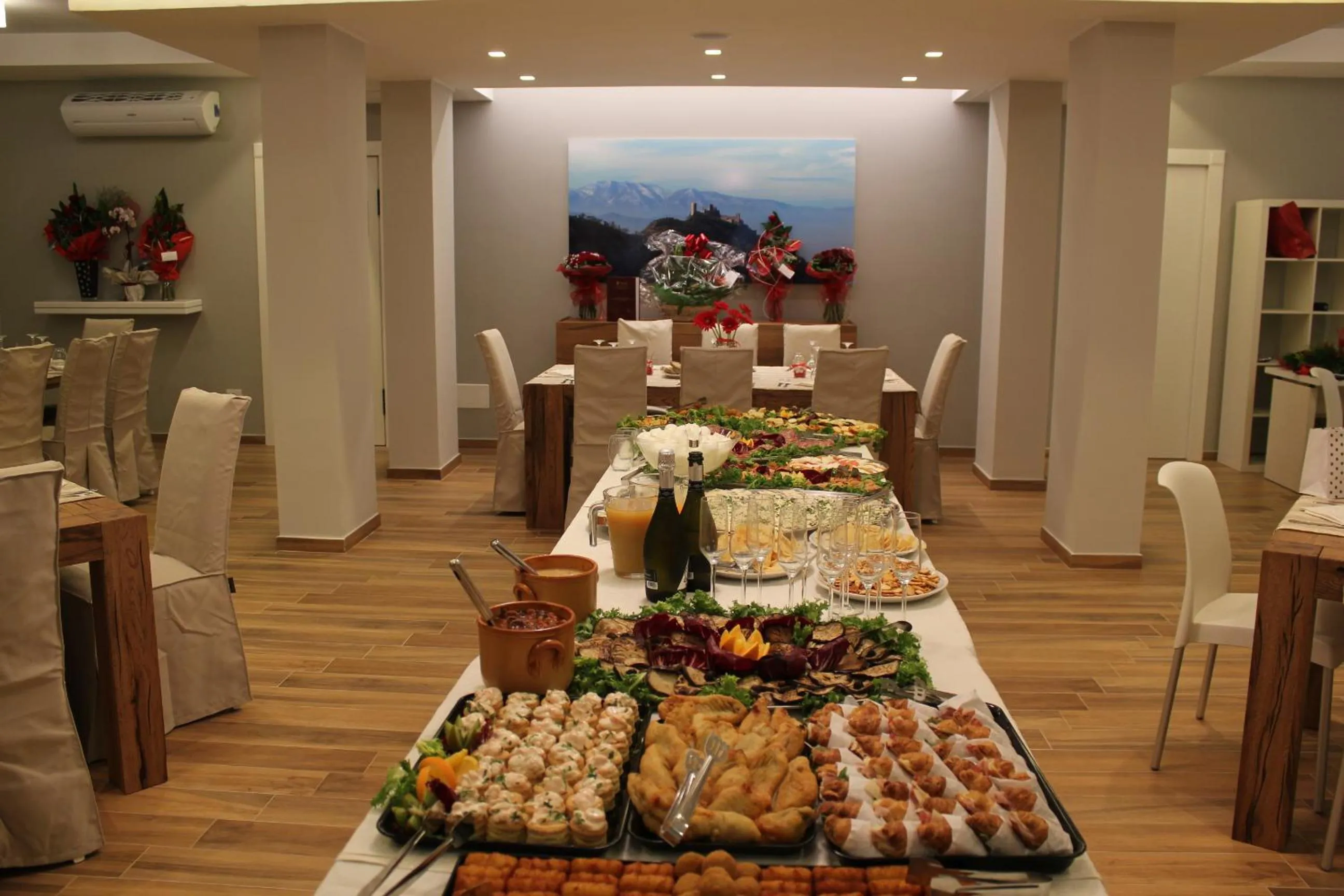 Buffet breakfast in Summa Resort