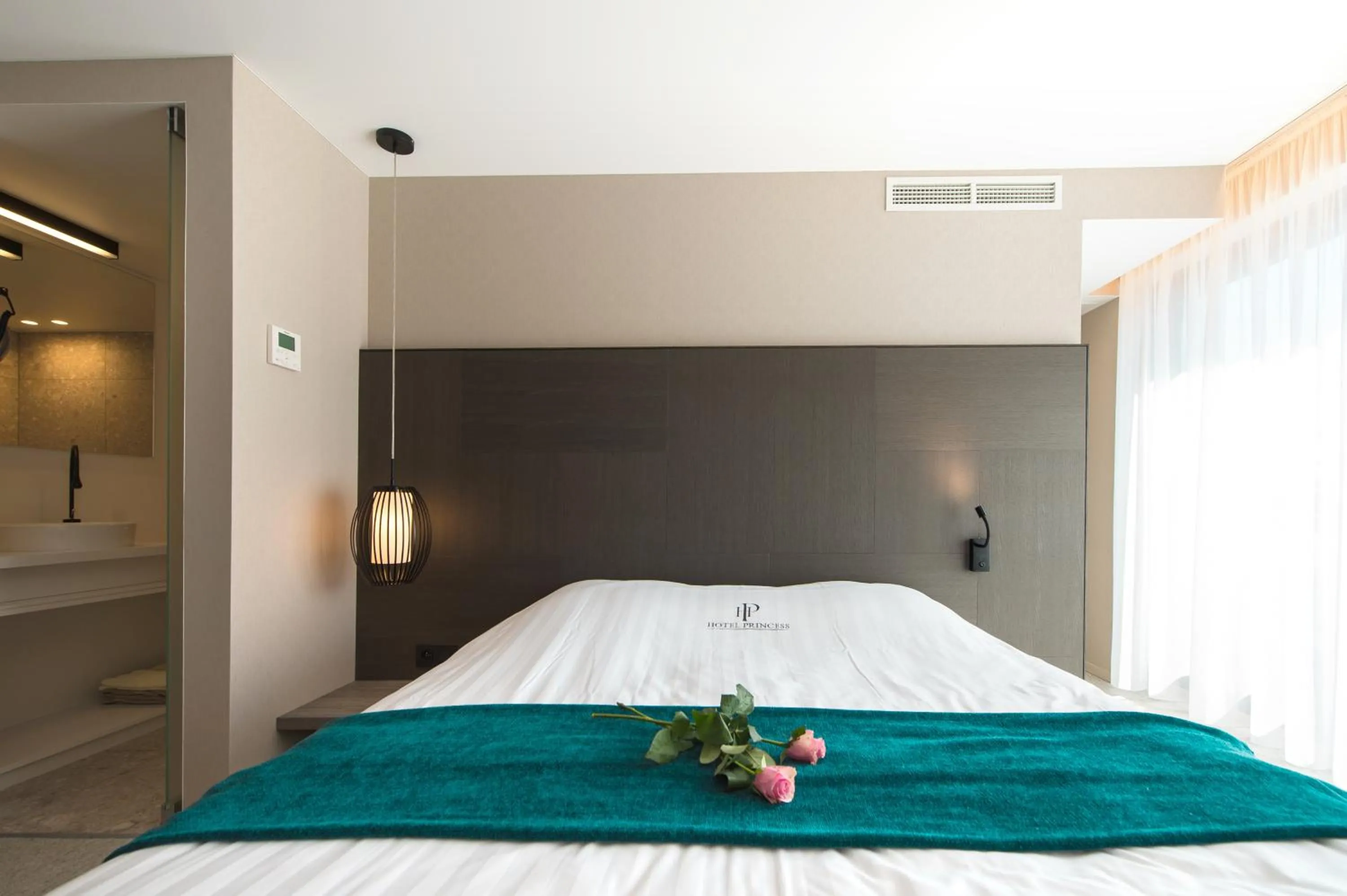 Bed in Hotel Princess