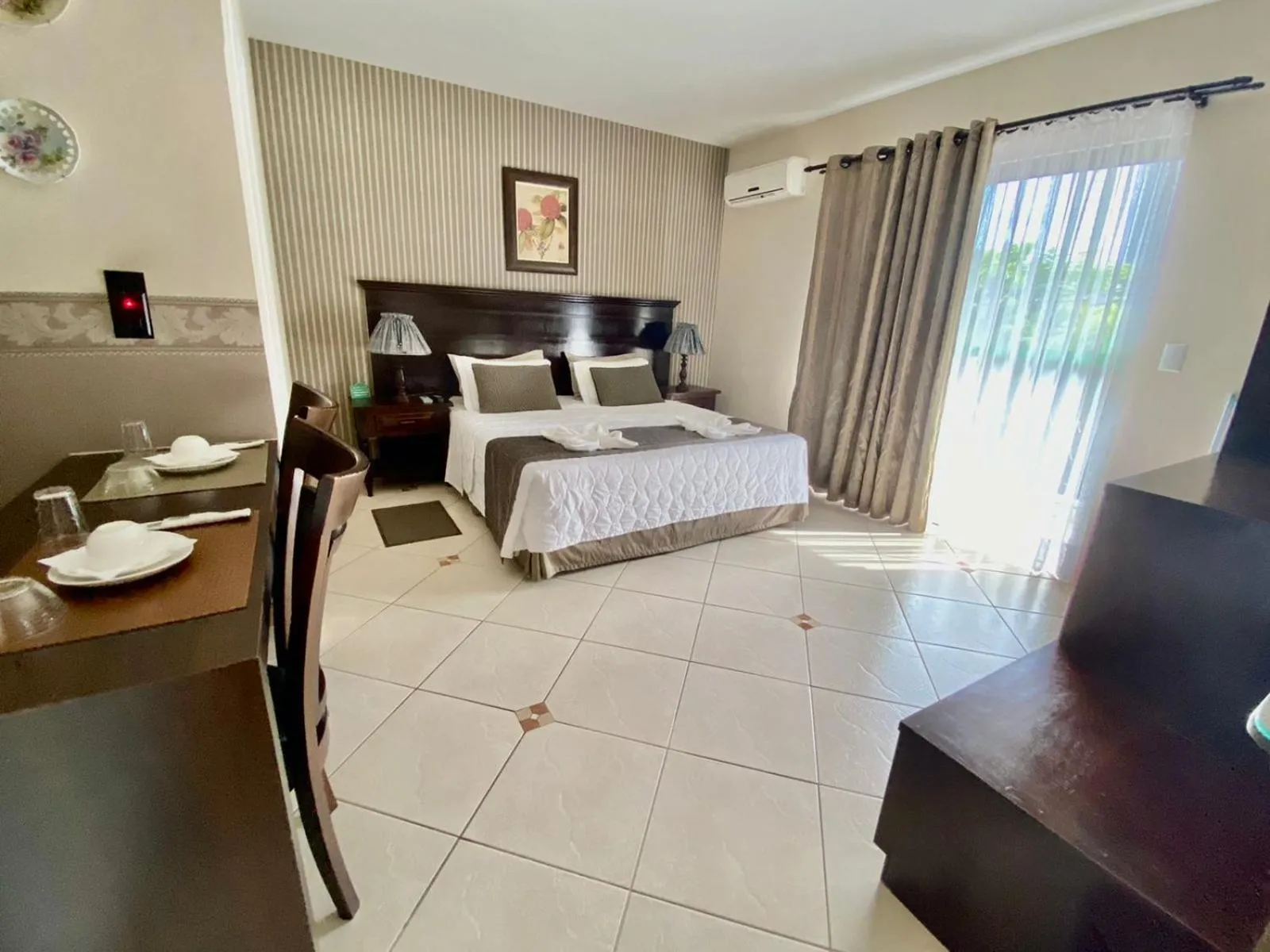 Bedroom, Bed in Villa Germânia