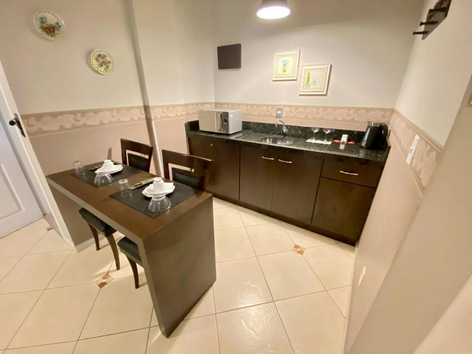 Kitchen or kitchenette in Villa Germânia