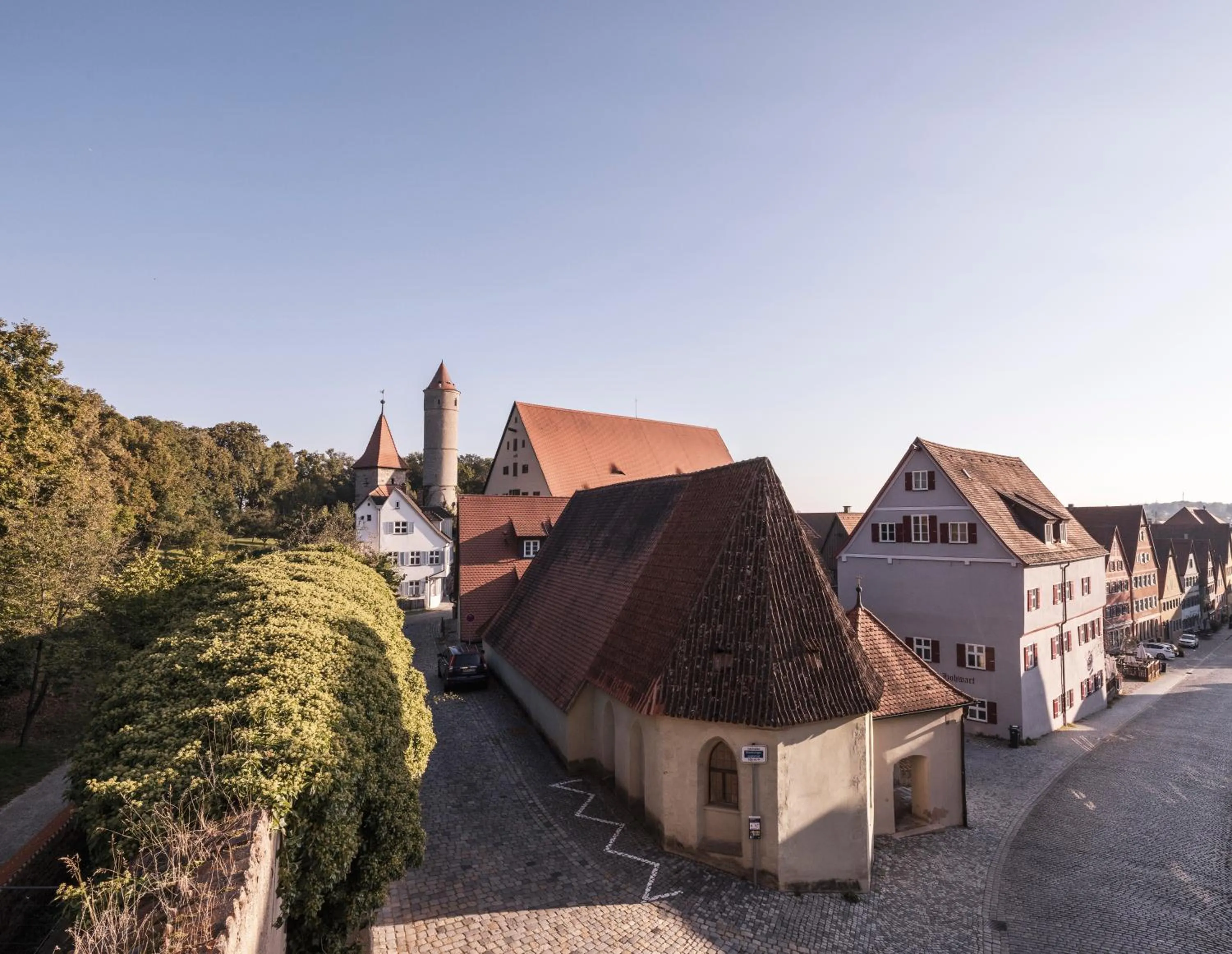 City view in Jugendherberge Dinkelsbühl - Youth Hostel