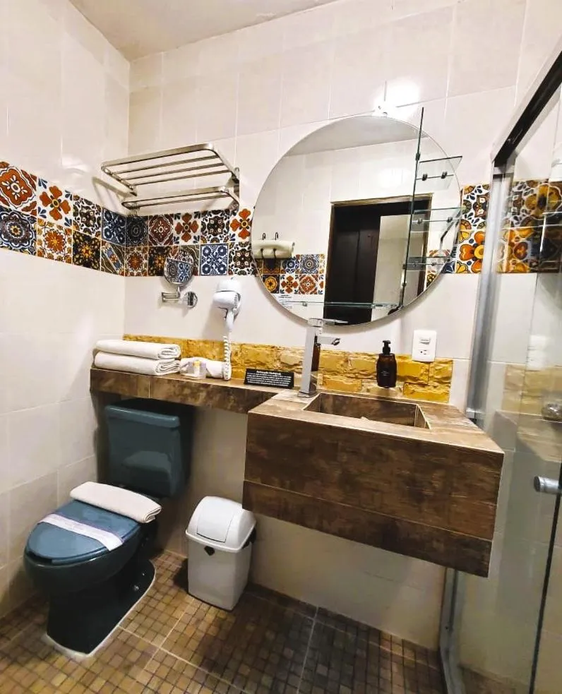 Bathroom in Hotel Tepeyac