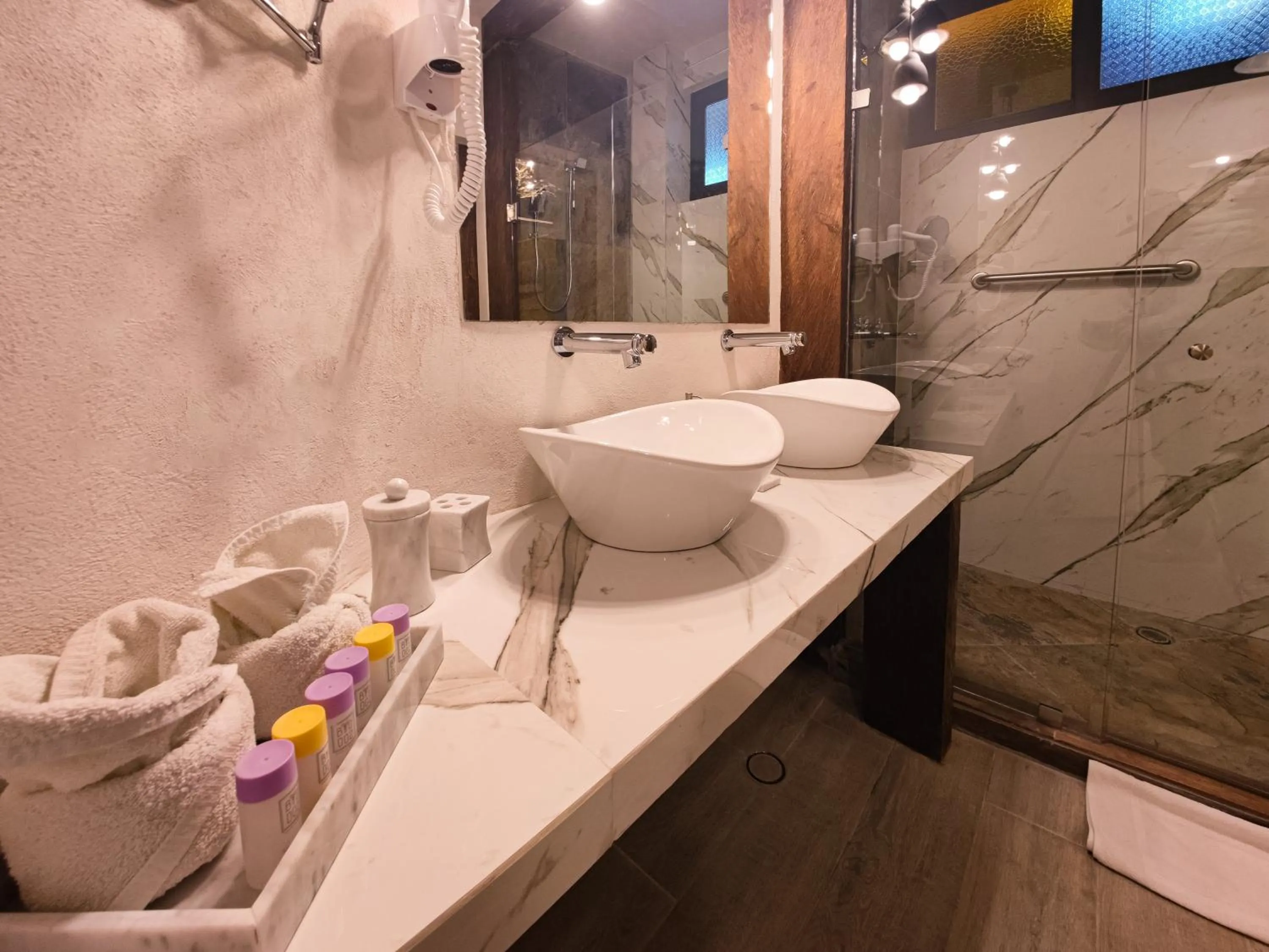 Bathroom in Hotel Tepeyac