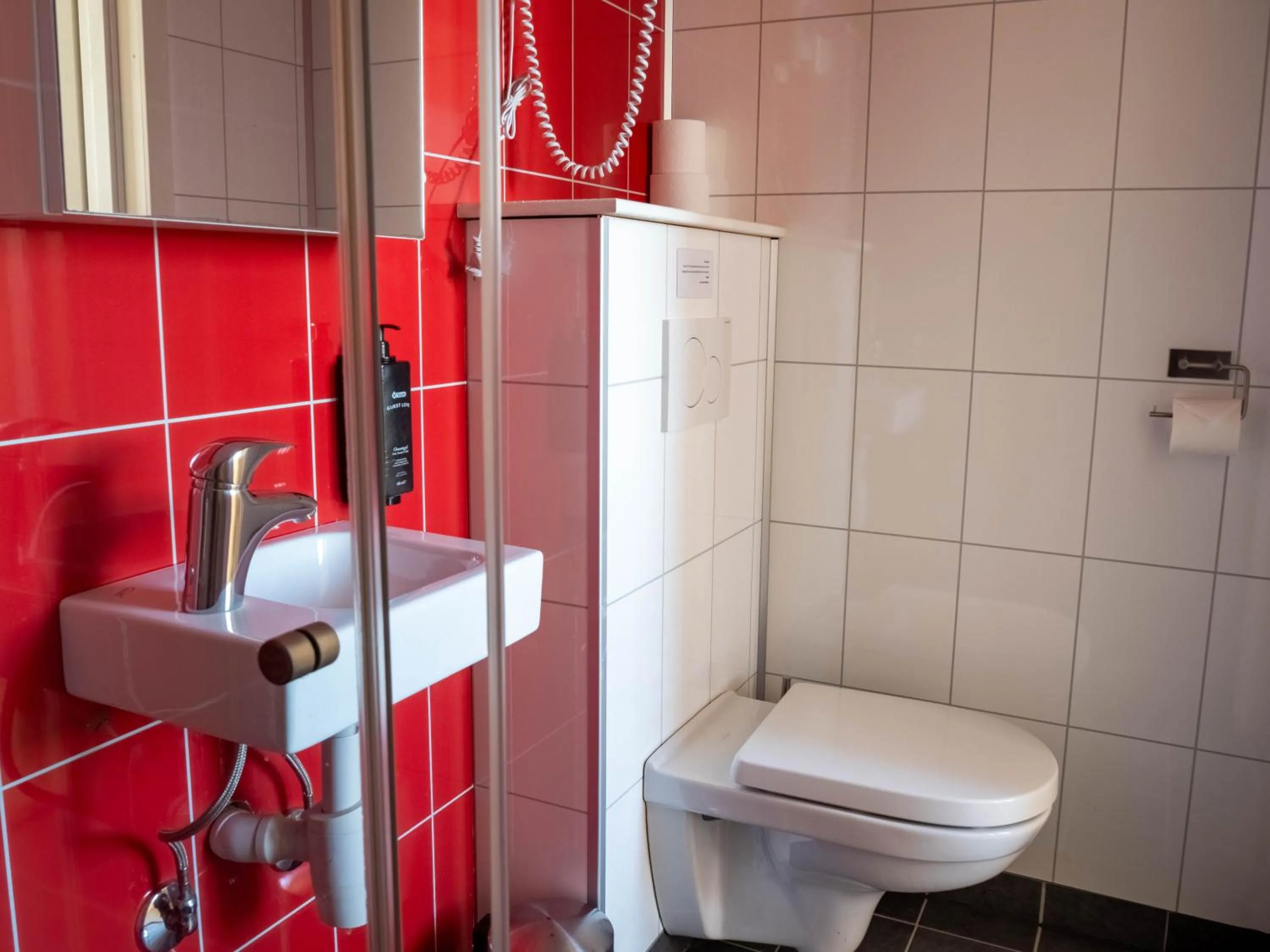 Shower in Lofoten Bed & Breakfast Reine - Rooms & Apartments
