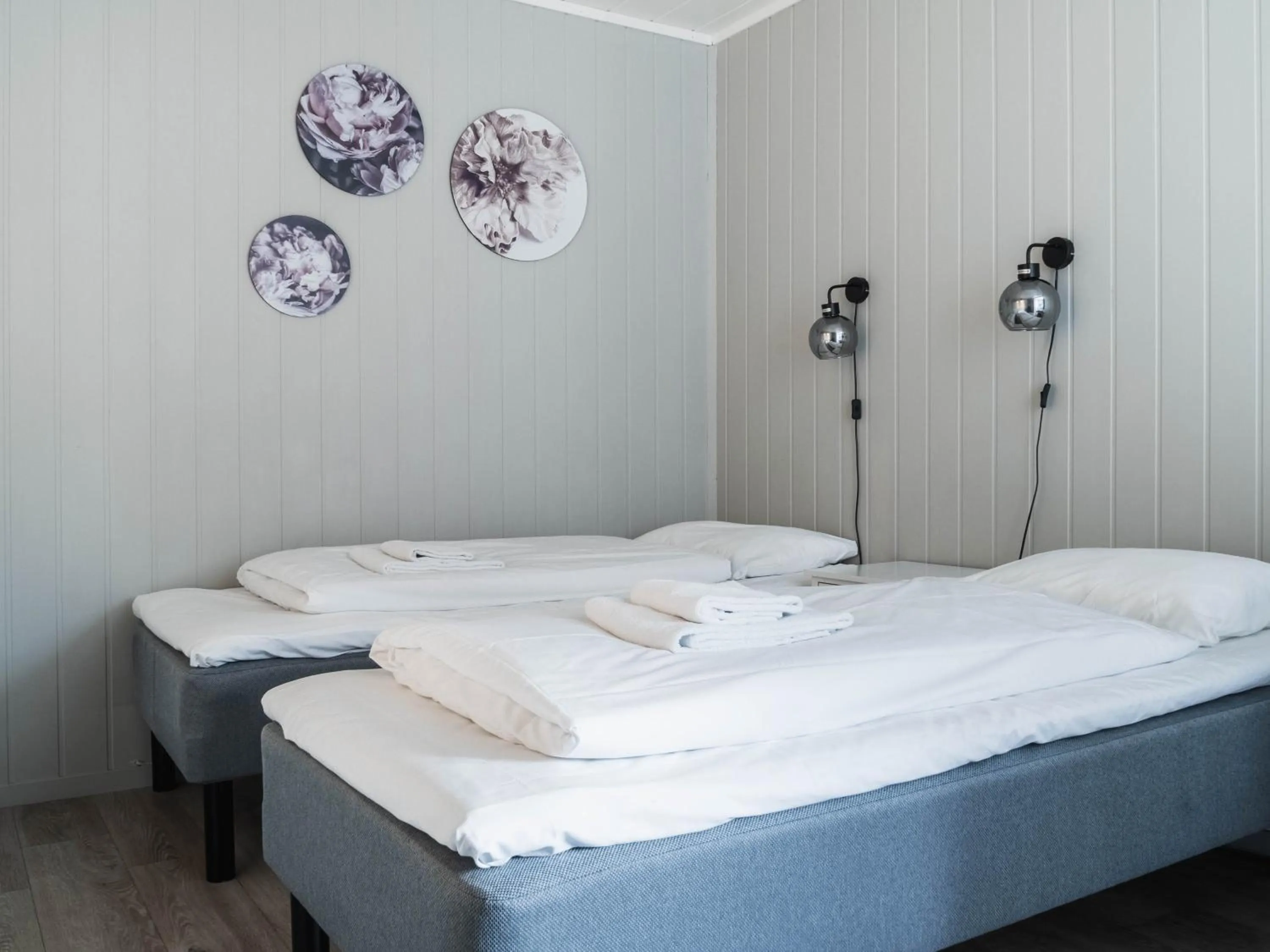 Bed in Lofoten Bed & Breakfast Reine - Rooms & Apartments